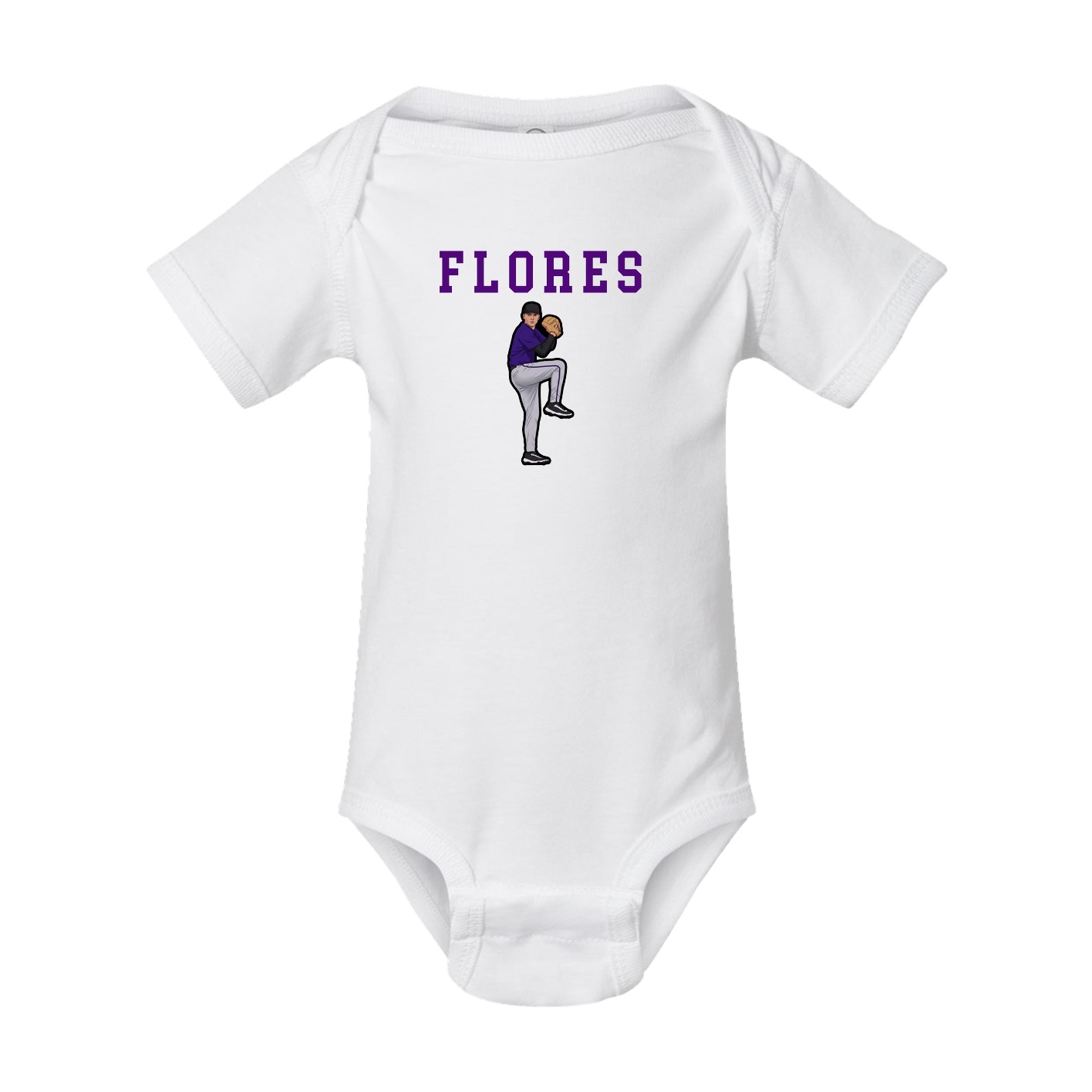 Baby Onesie — Shirsey in White