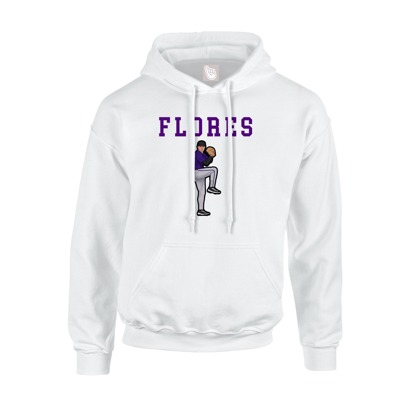 Youth Hoodie — Shirsey in White