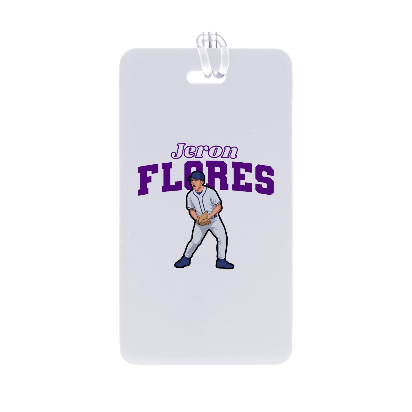 Bag Tag — Name Arch in Classic
