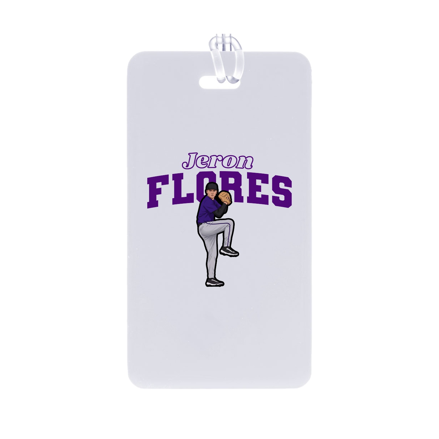 Bag Tag — Name Arch in Classic