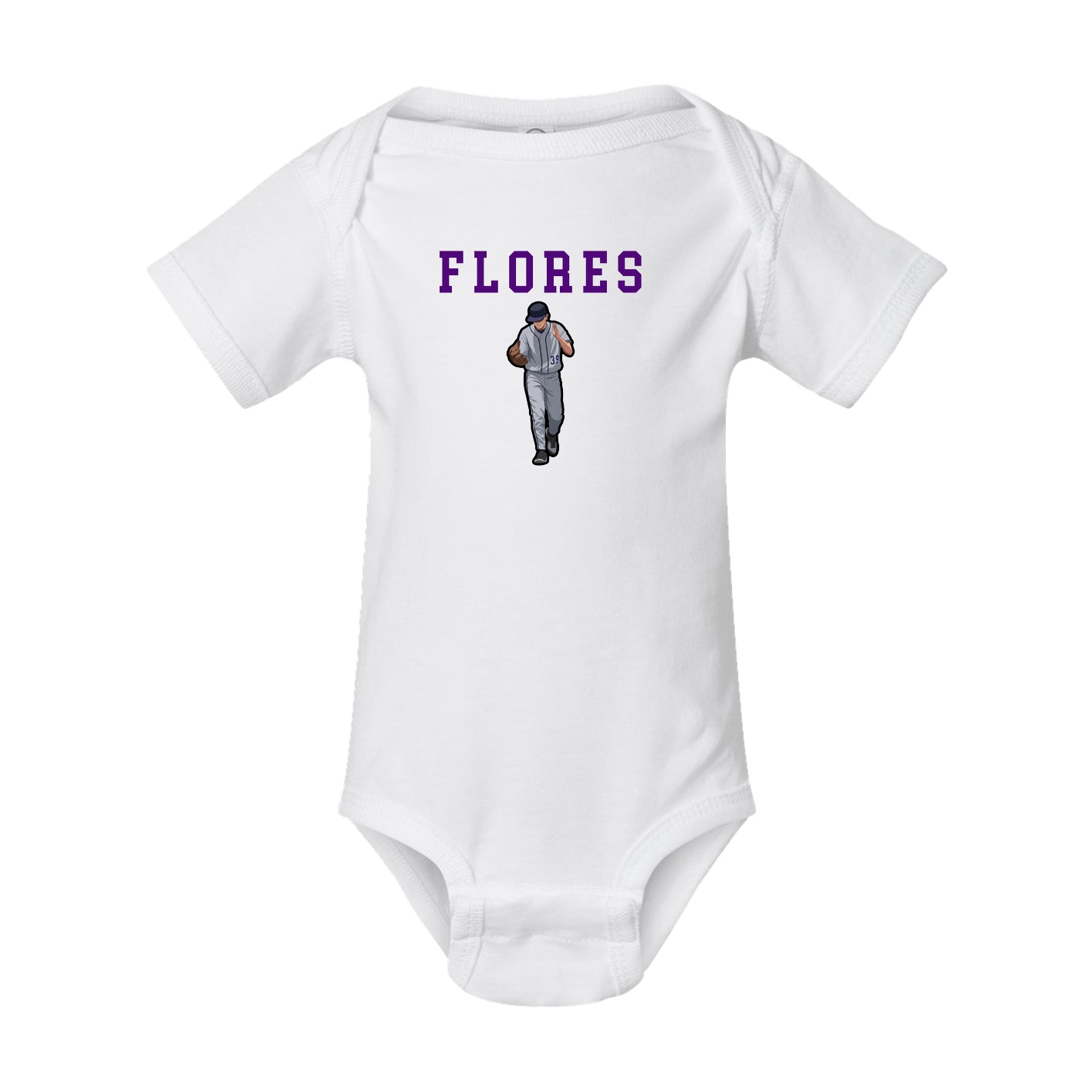 Baby Onesie — Shirsey in White