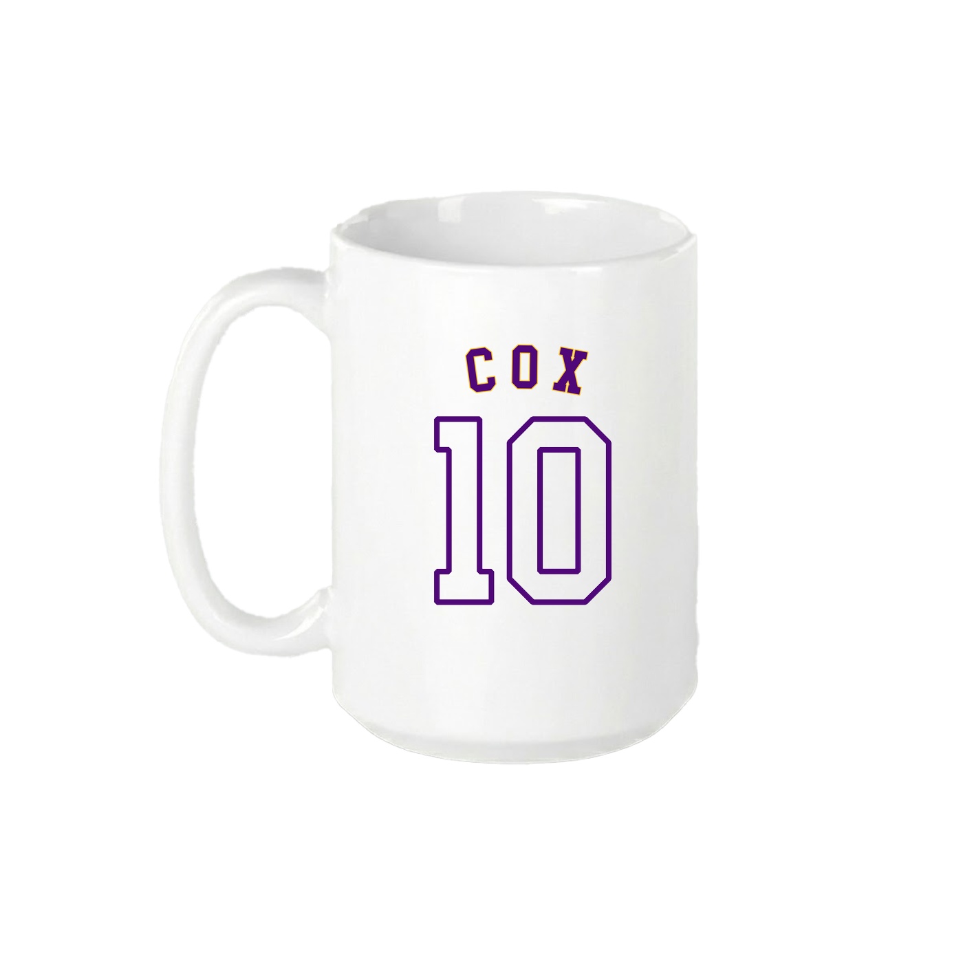 15oz Coffee Mug — Shirsey Arch in White