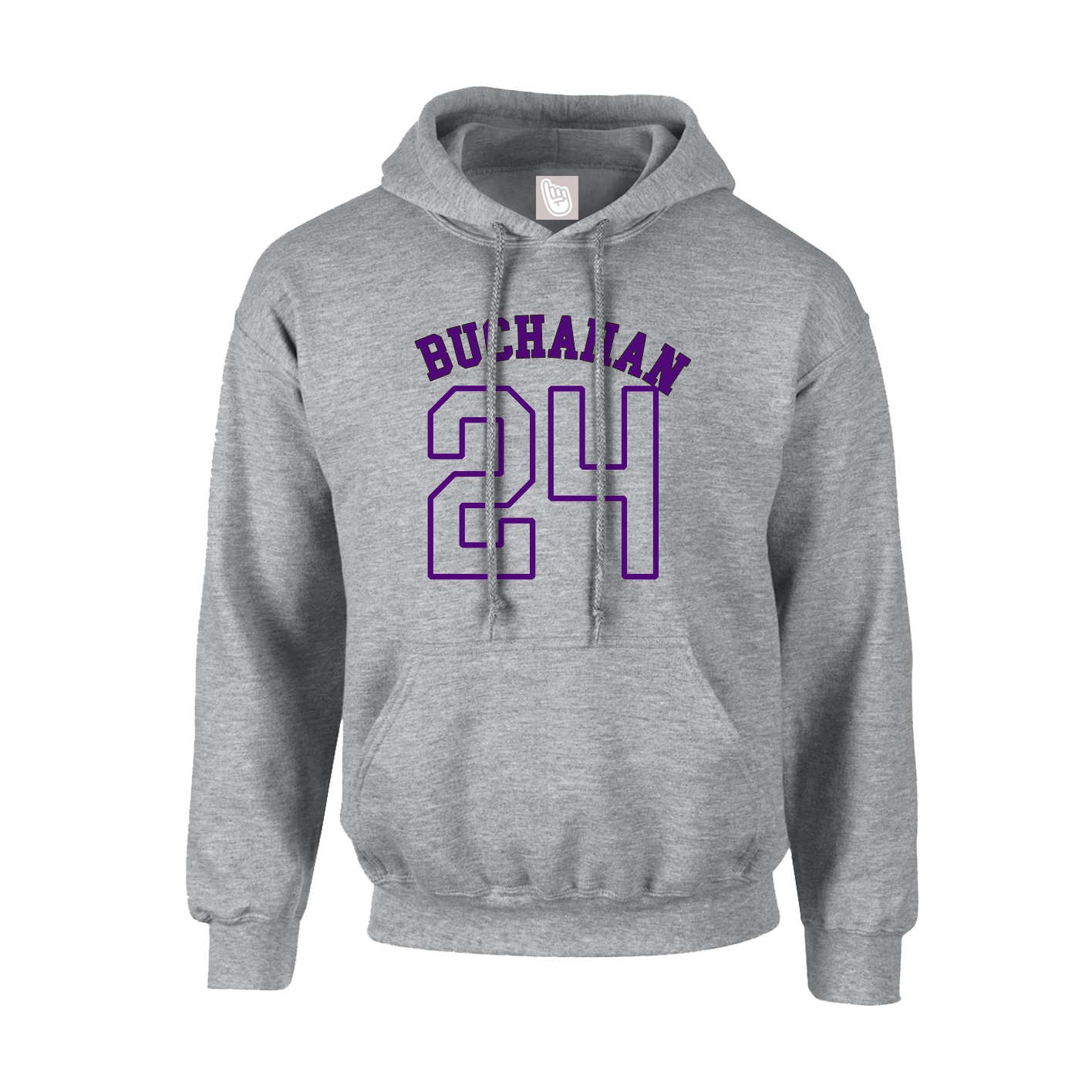 Youth Hoodie — Shirsey Arch in Grey