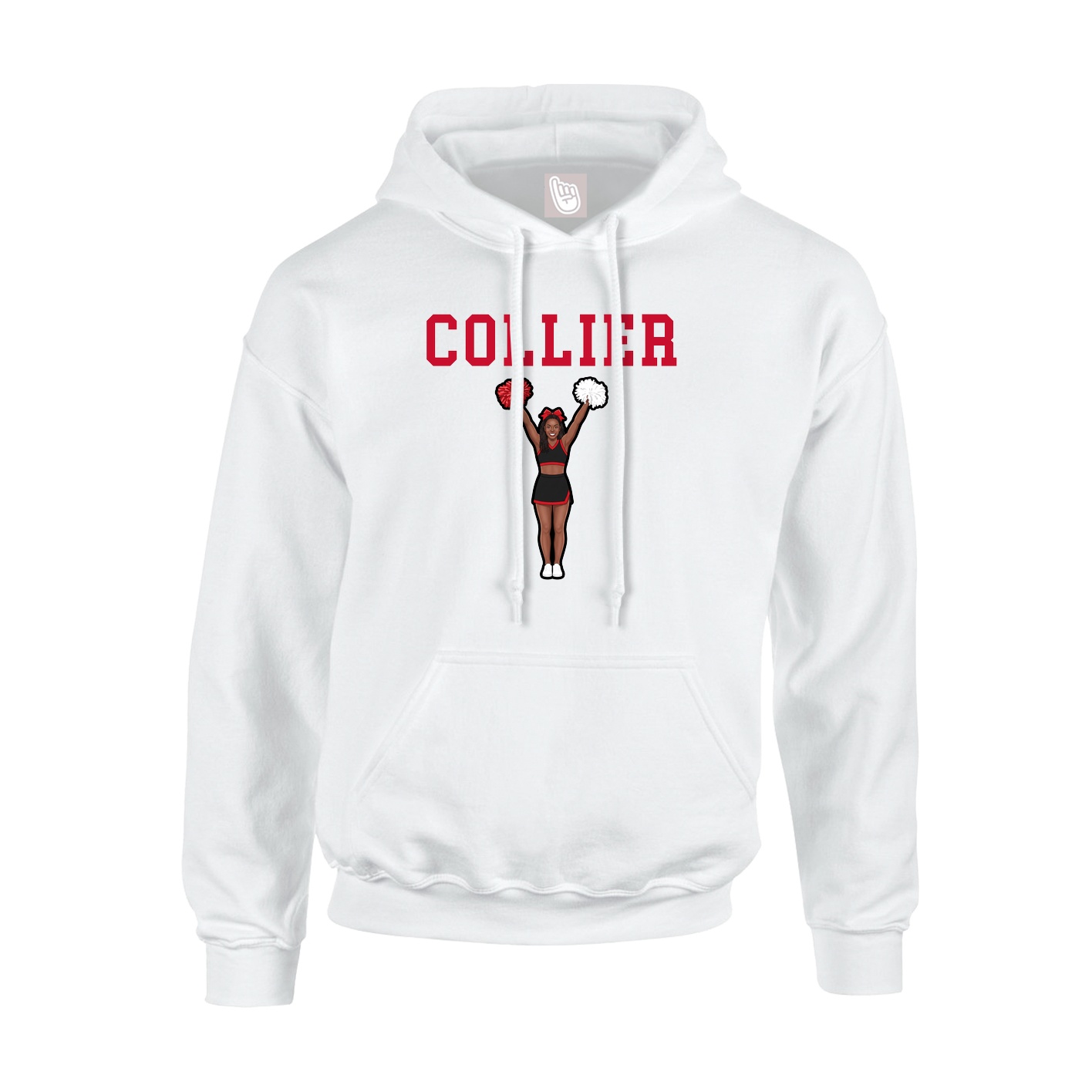 Youth Hoodie — Shirsey in White