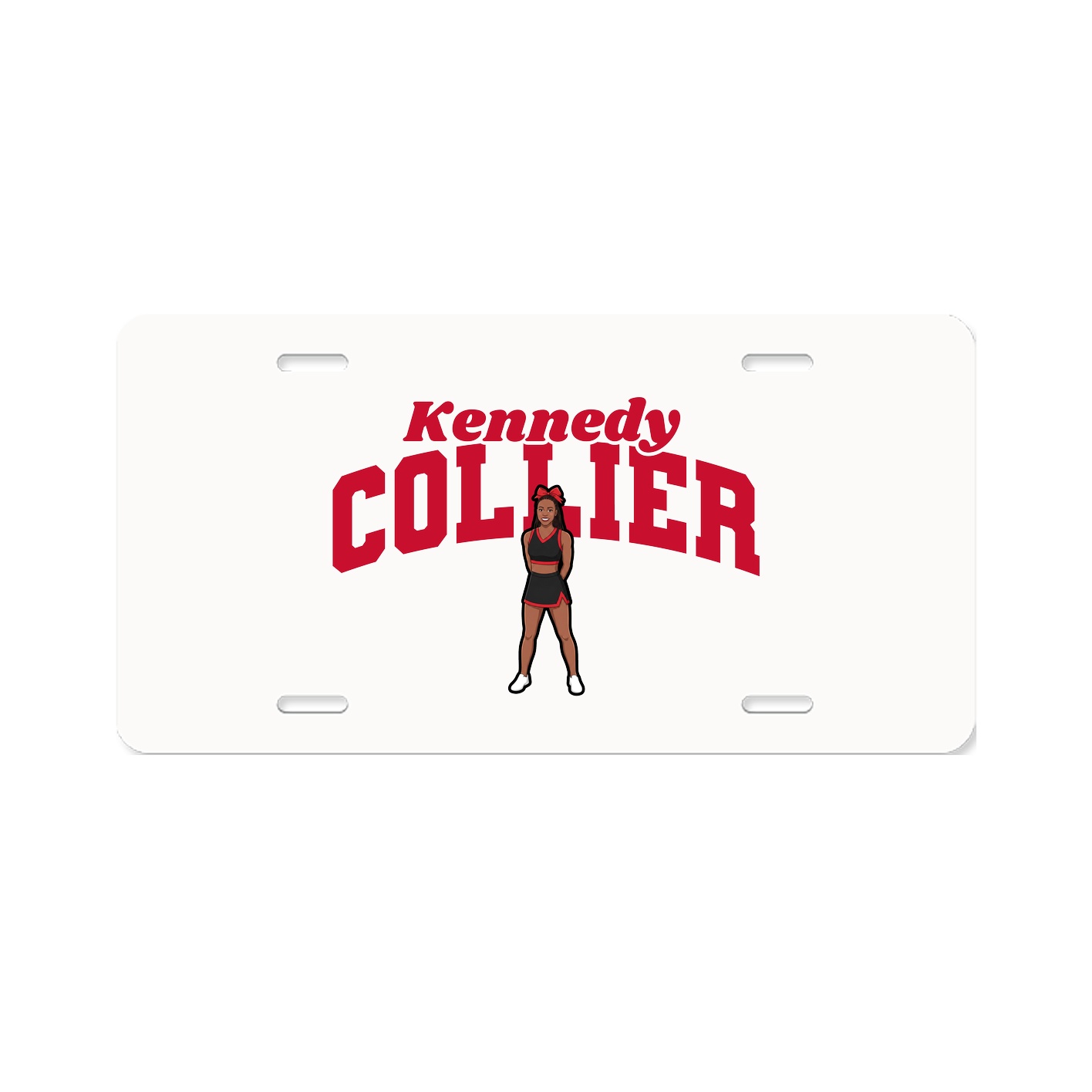 License Plate — Signature Arch in Classic
