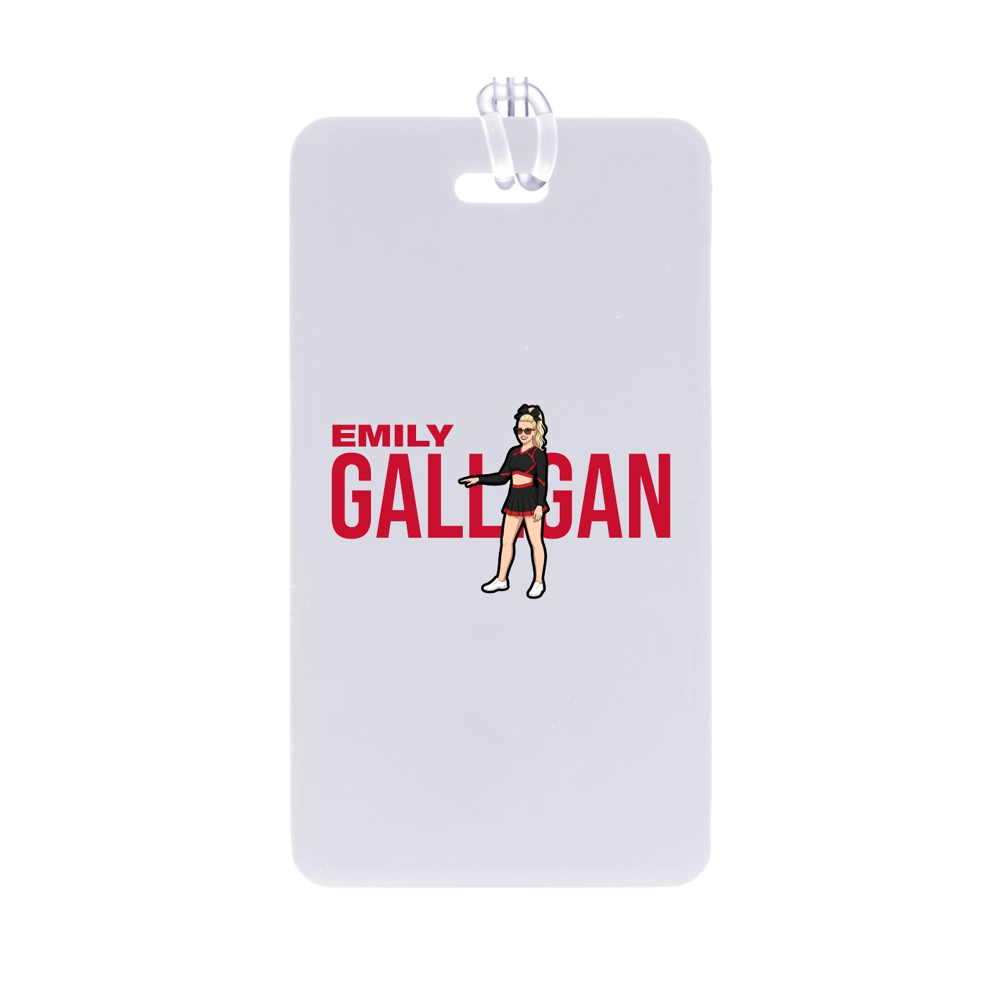 Bag Tag — Player Name in Classic