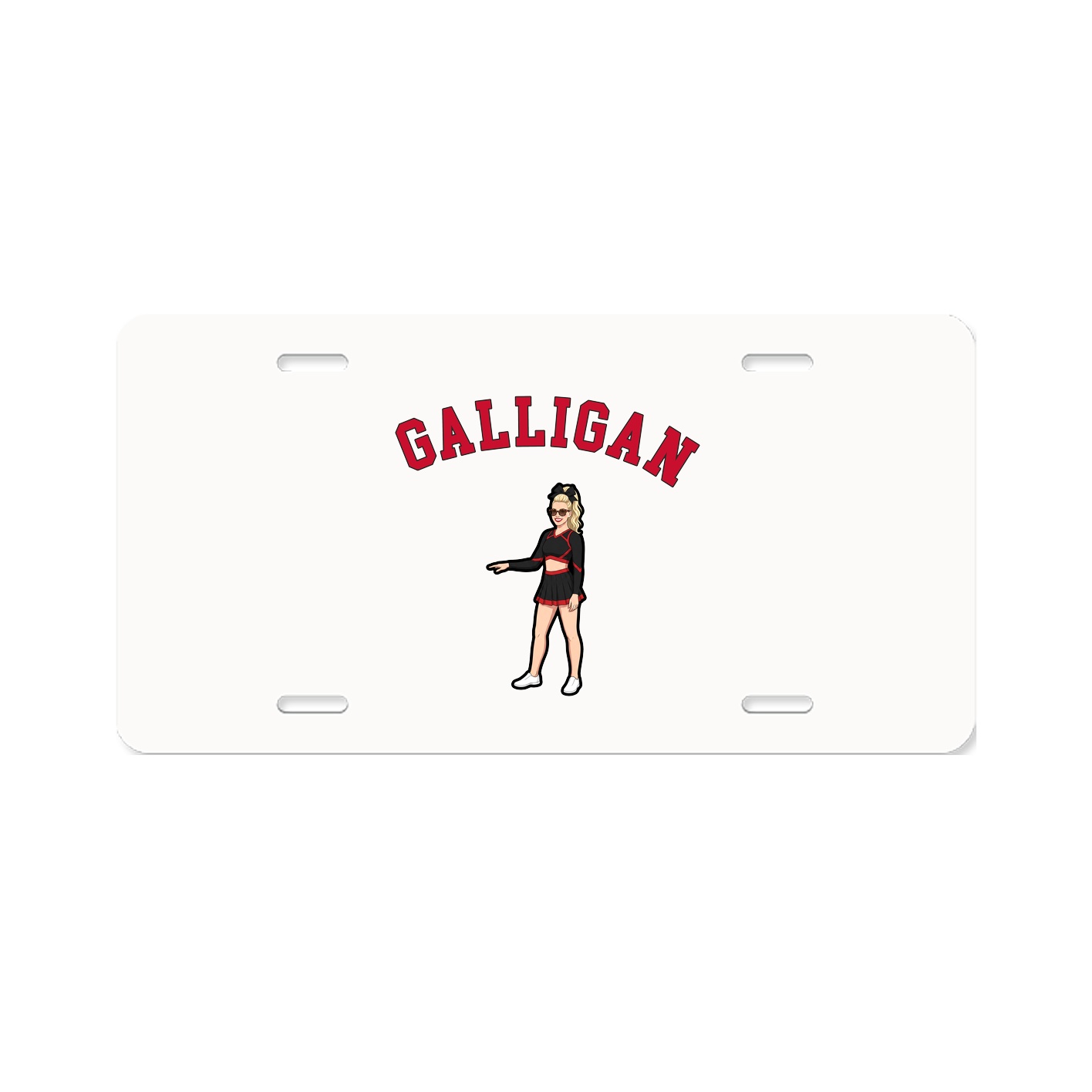 License Plate — Shirsey Arch in Classic