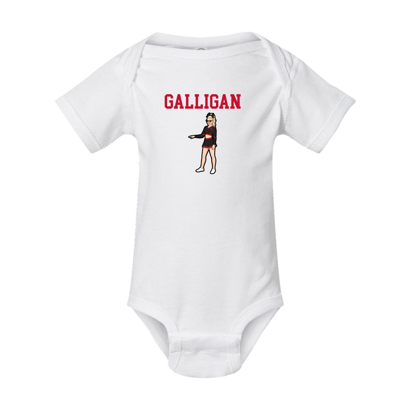 Baby Onesie — Shirsey in White