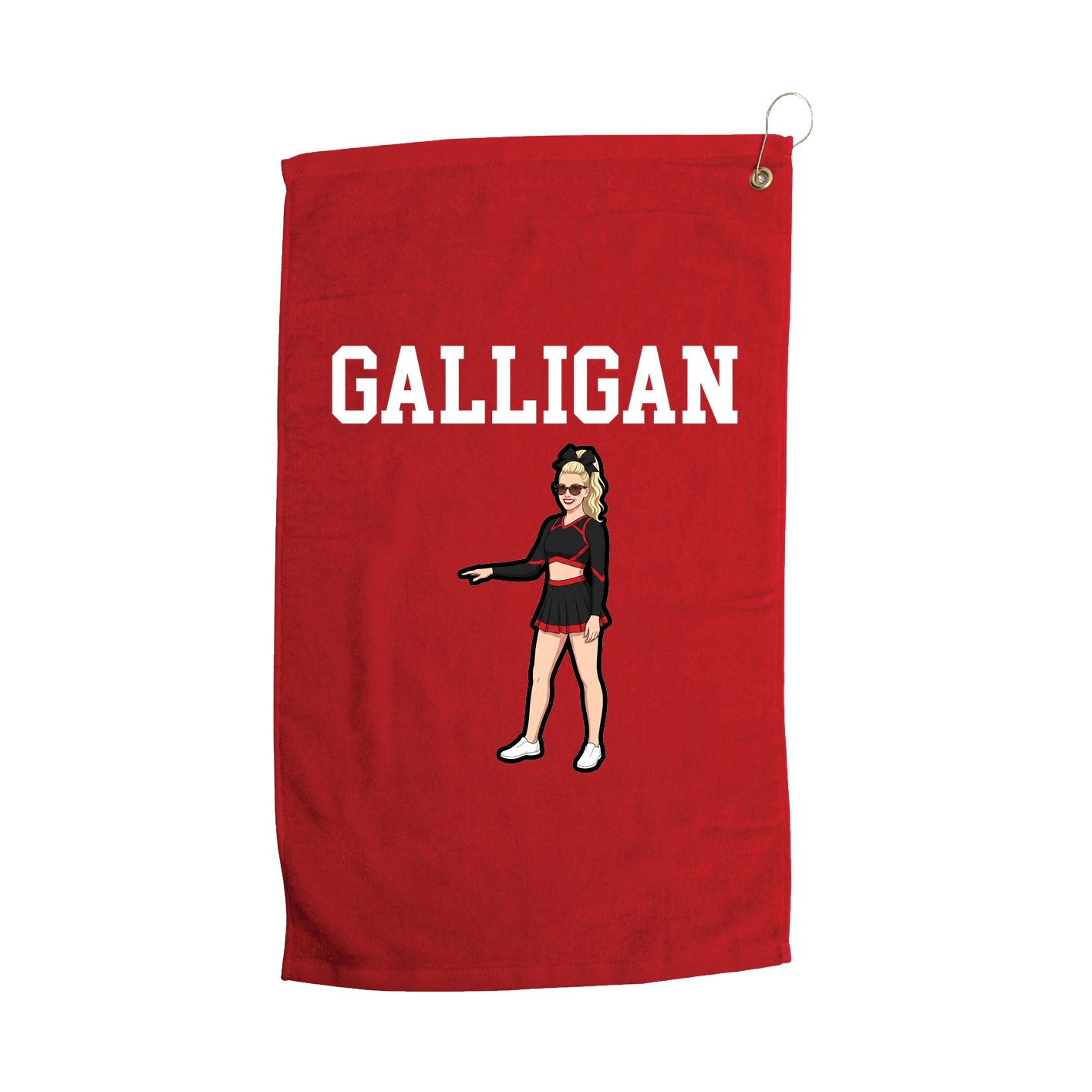 Golf Towel — Shirsey in Red