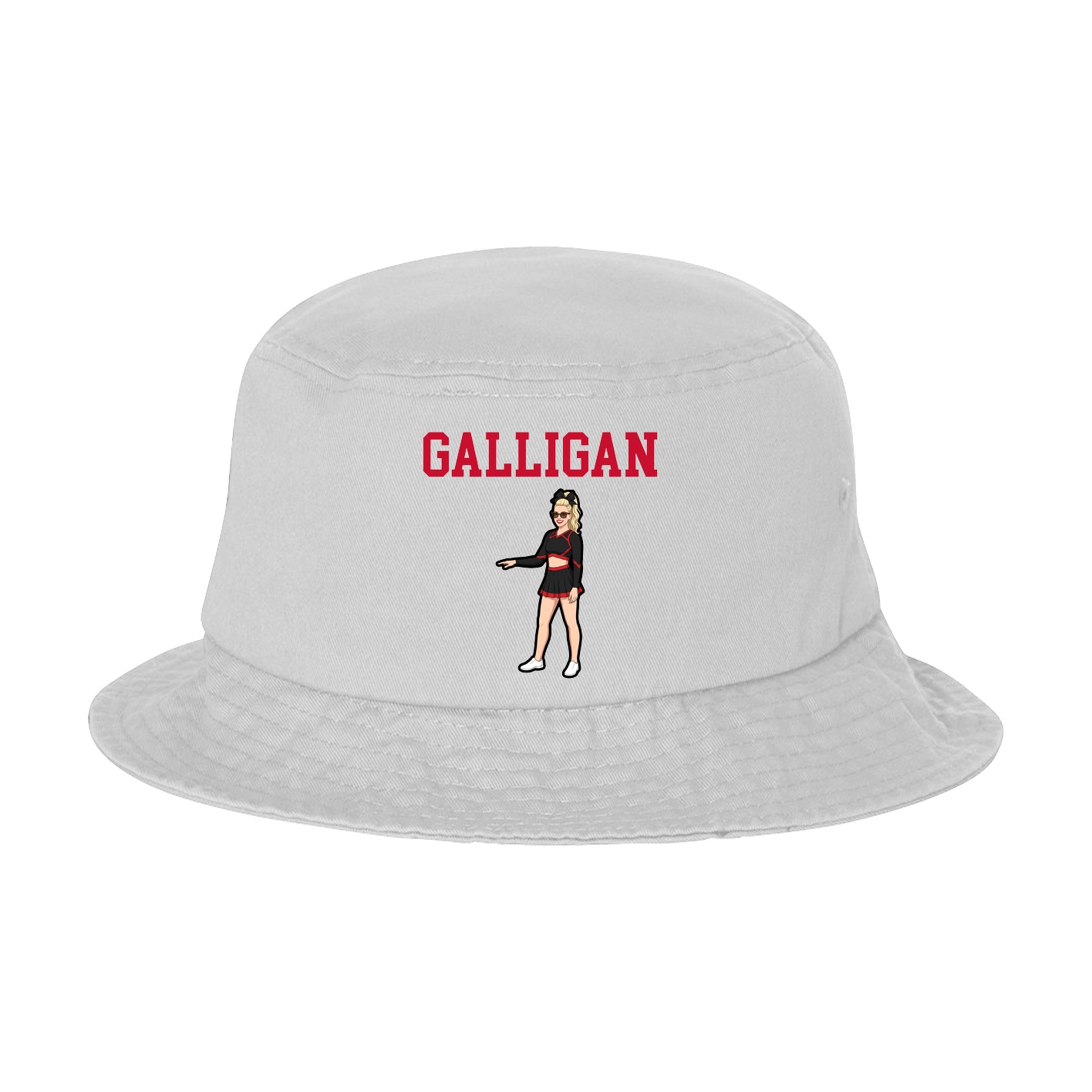 Bucket Cap — Shirsey in White