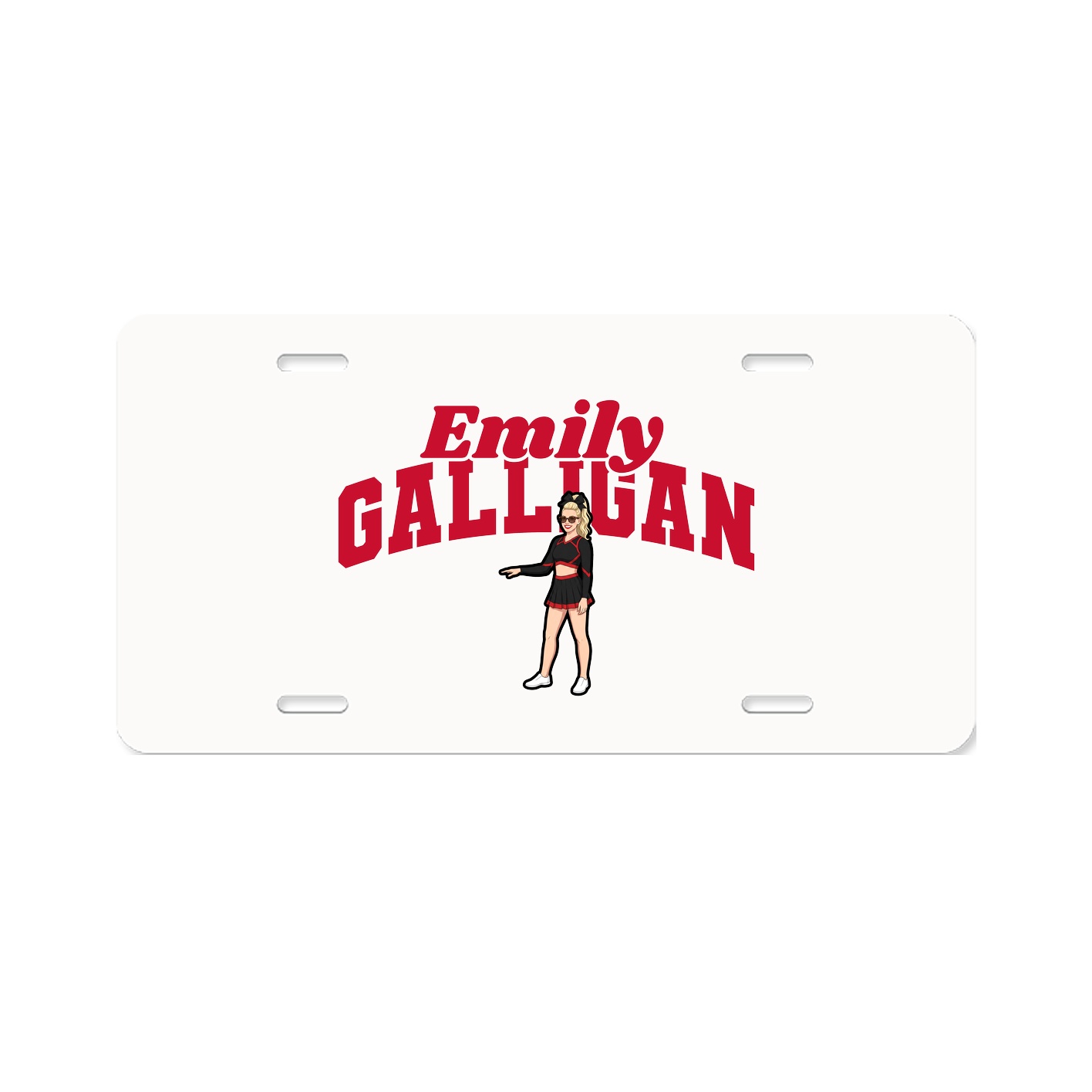 License Plate — Signature Arch in Classic