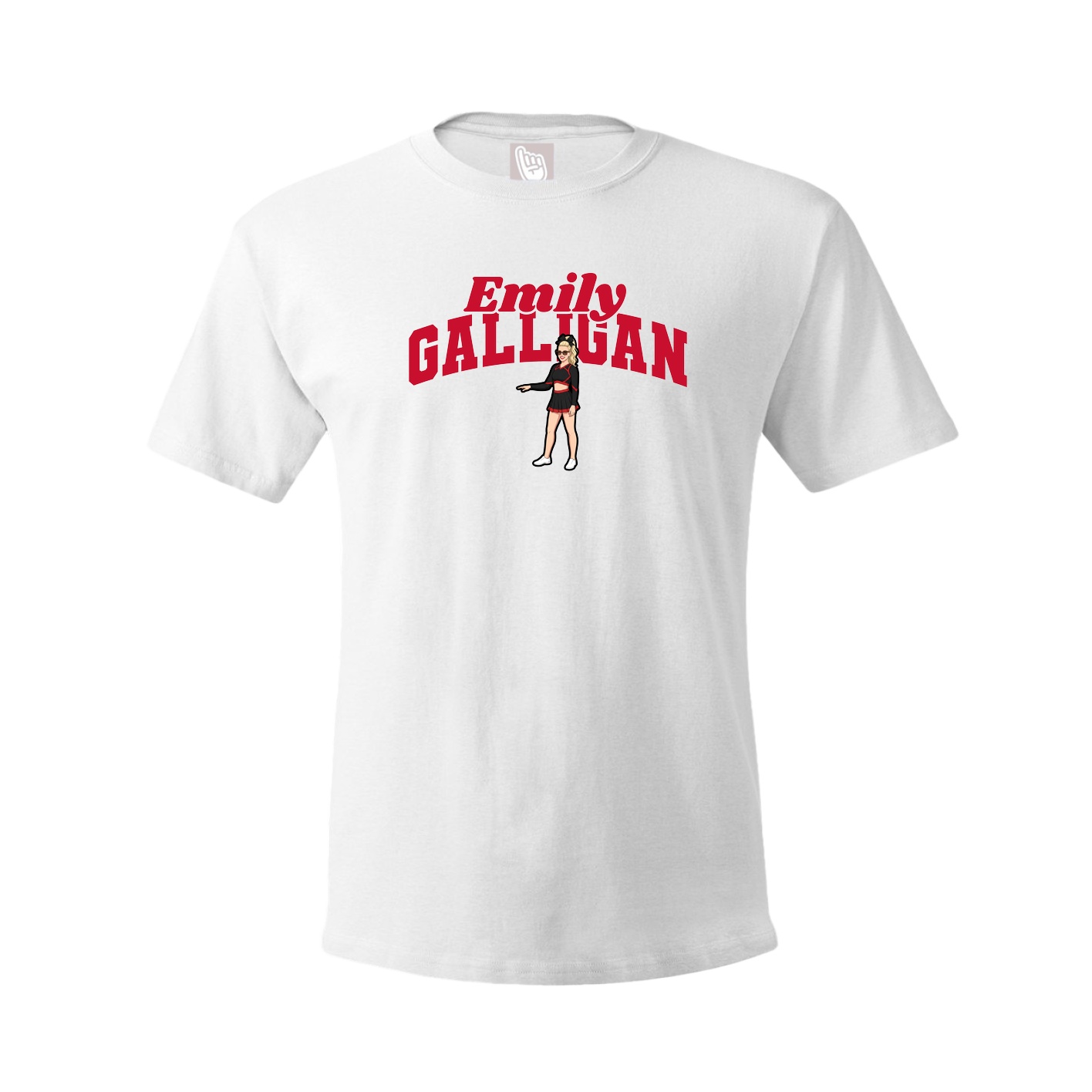 Tee — Signature Arch in White