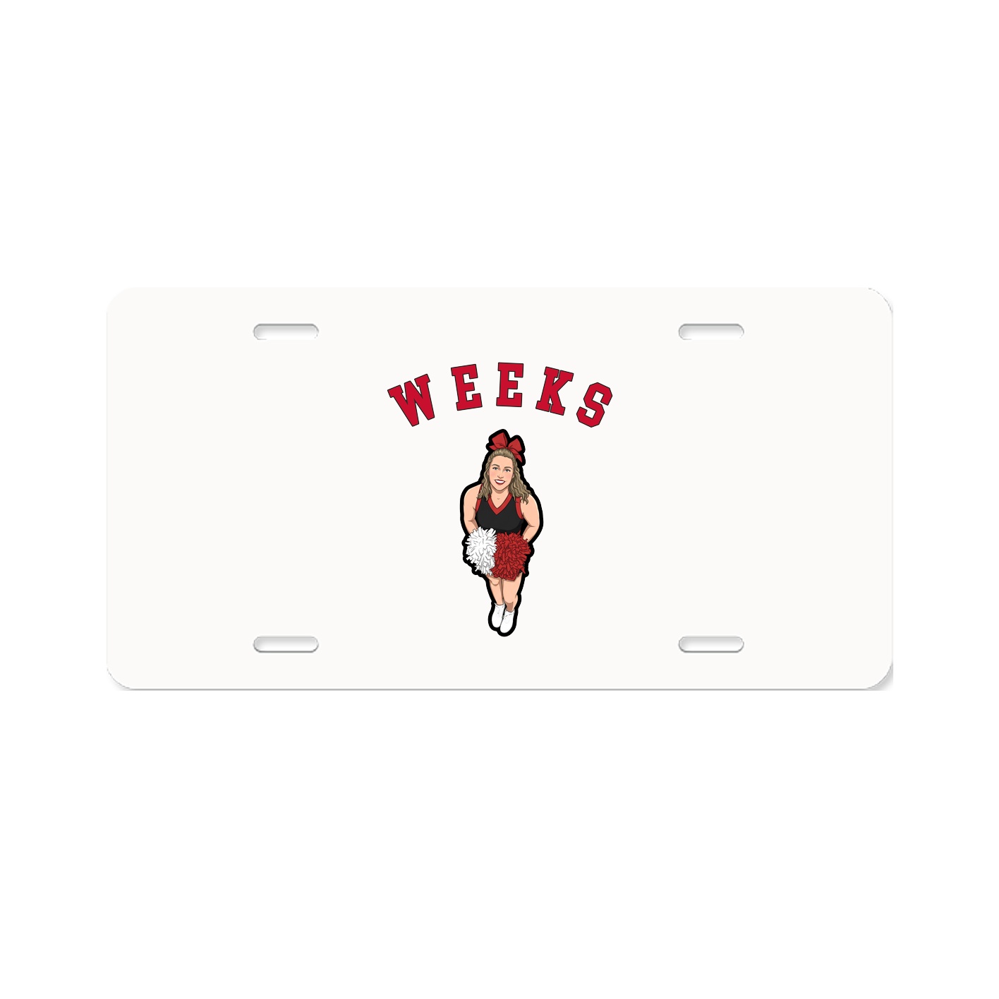 License Plate — Shirsey Arch in Classic
