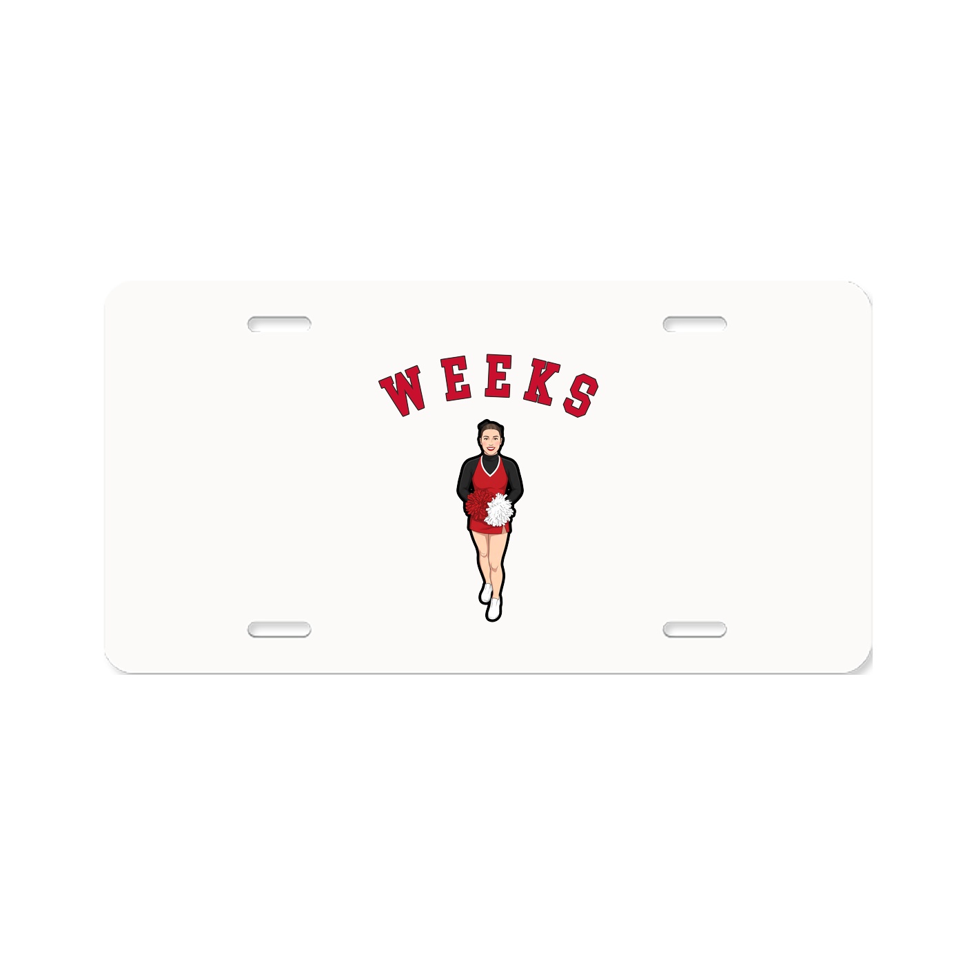 License Plate — Shirsey Arch in Classic