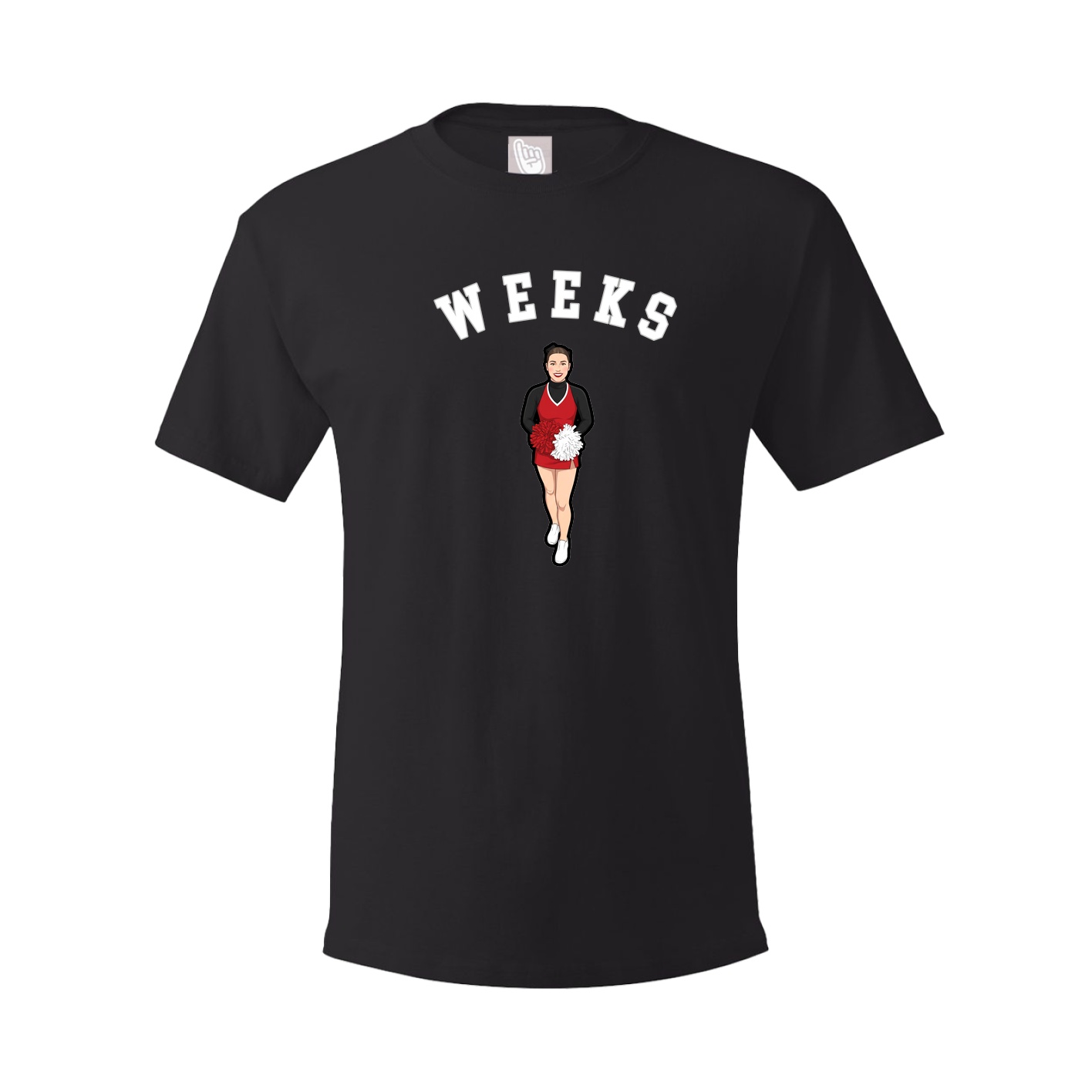 Youth Tee — Shirsey Arch in Black