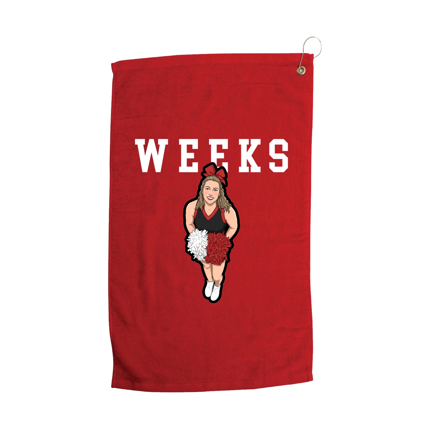 Golf Towel — Shirsey in Red