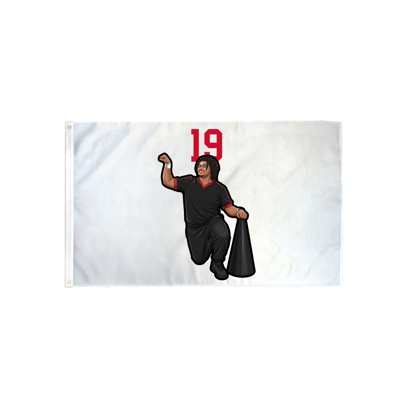 3x5 Flag — Number Top in Classic