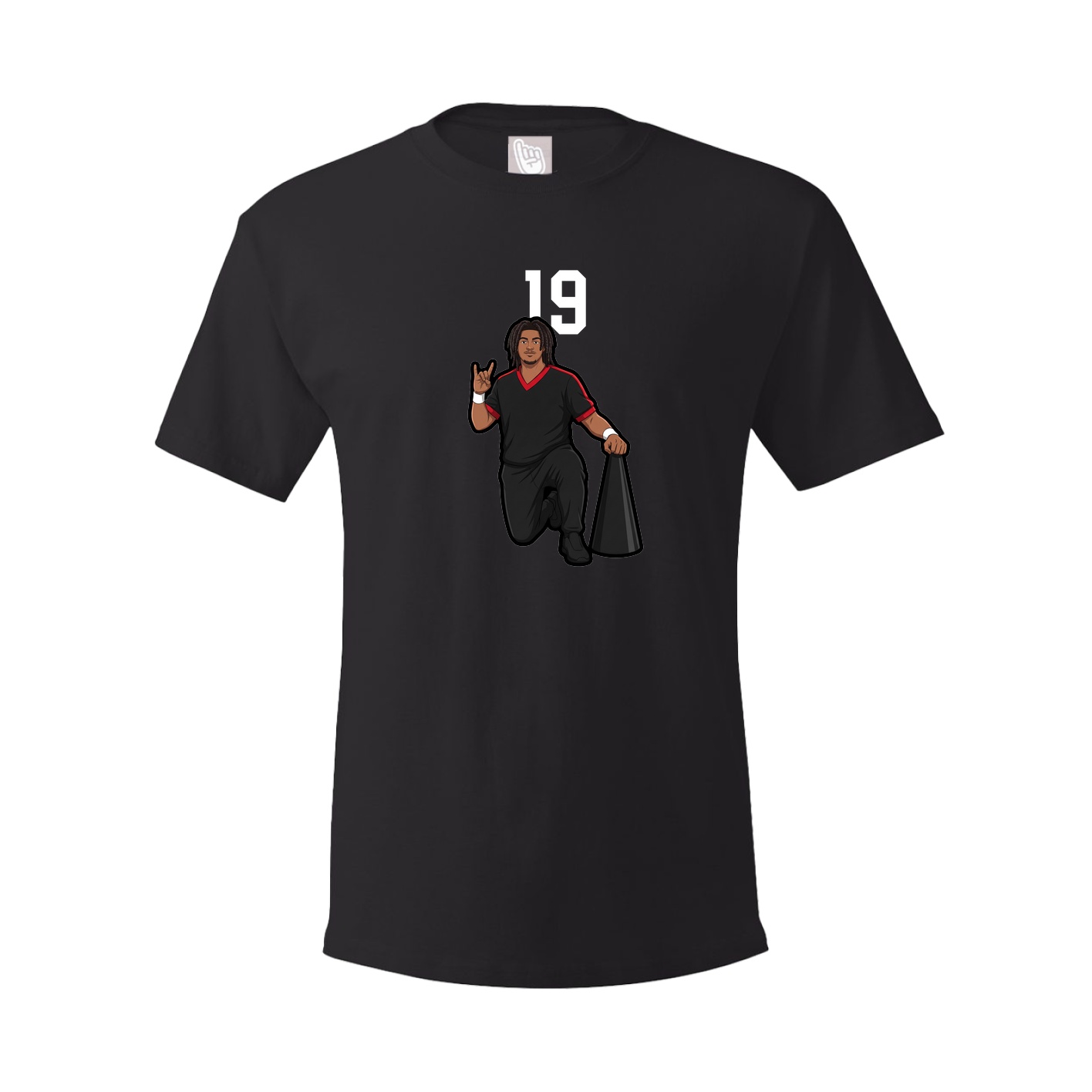 Tee — Number Top in Black