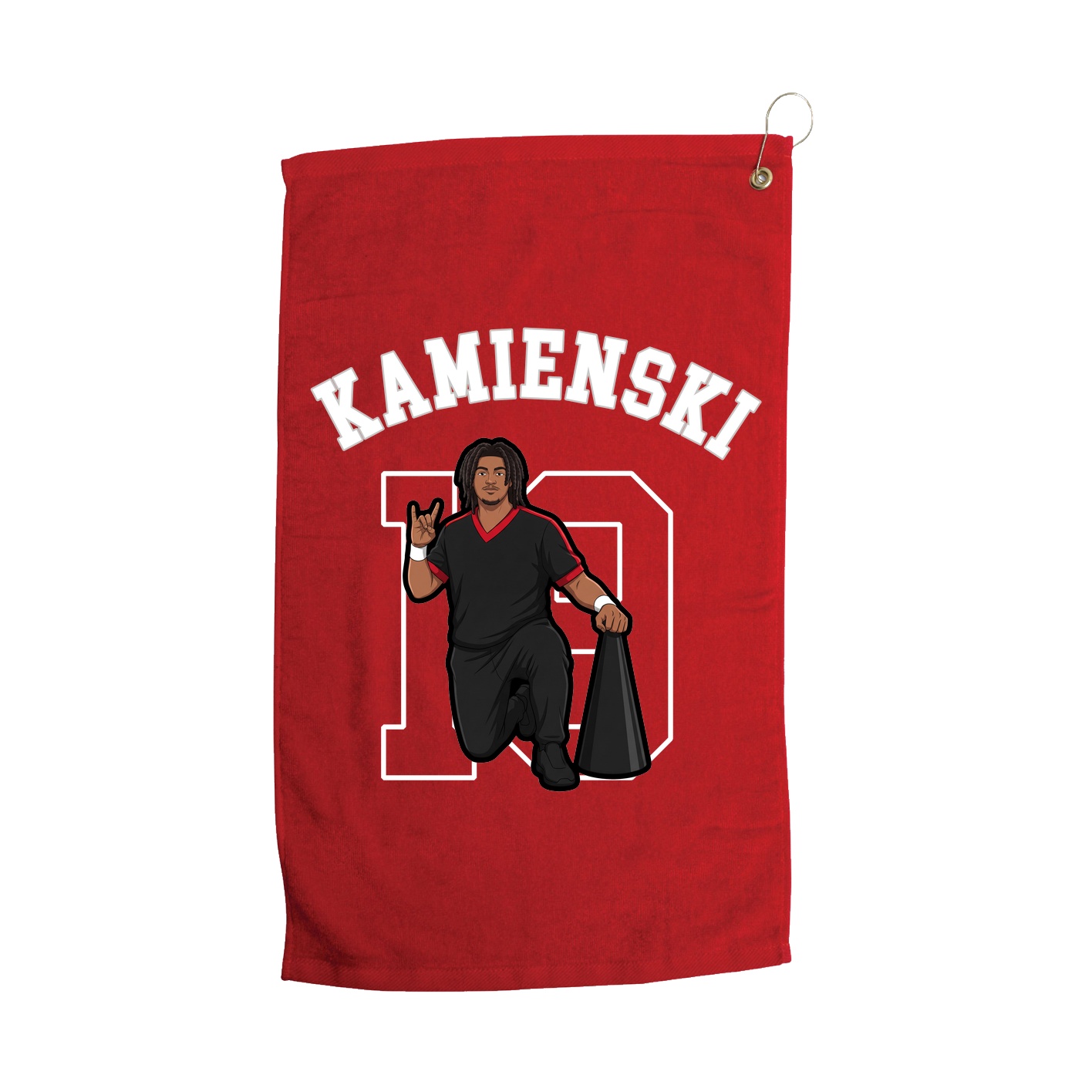 Golf Towel — Shirsey Arch in Red