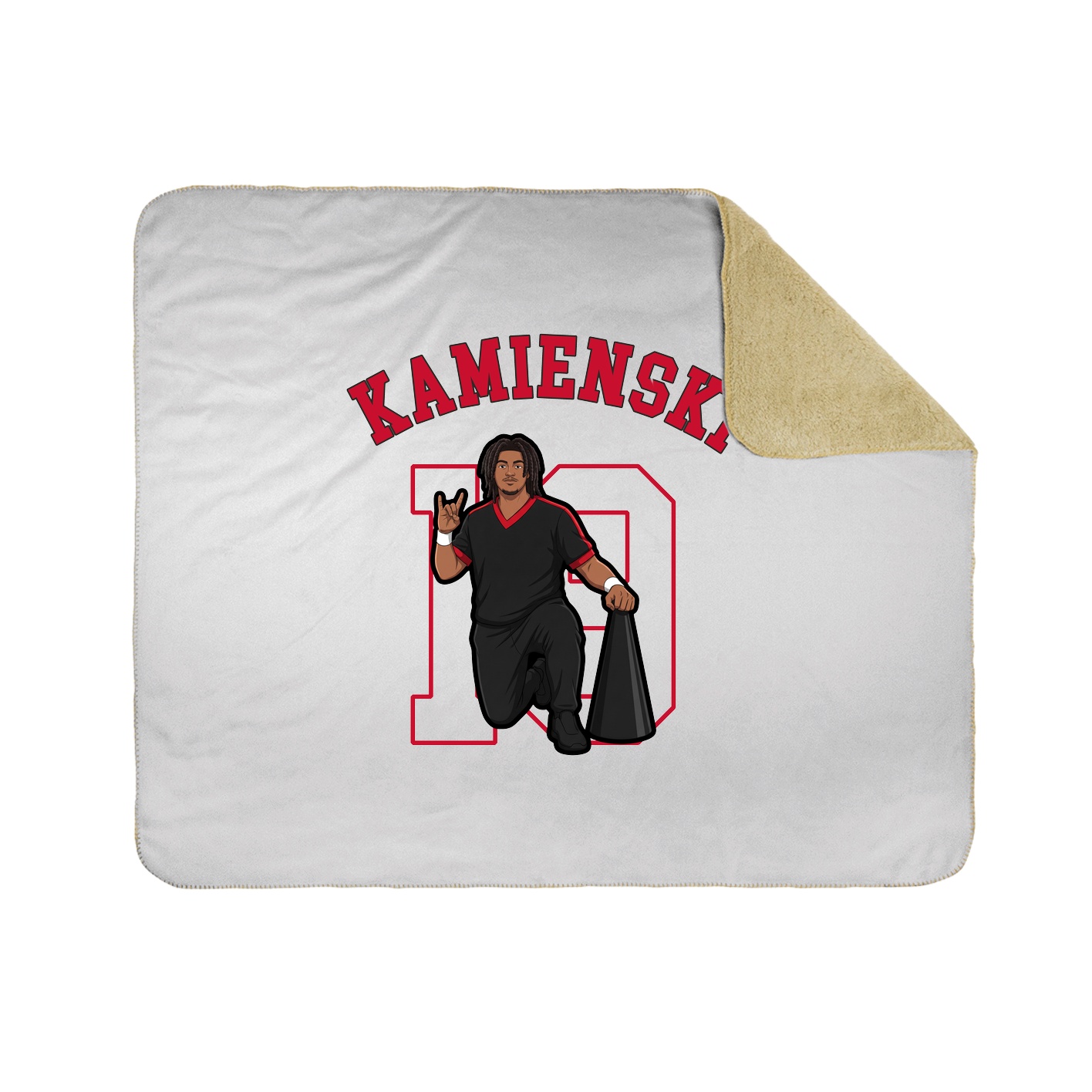 Throw Blanket — Shirsey Arch in White