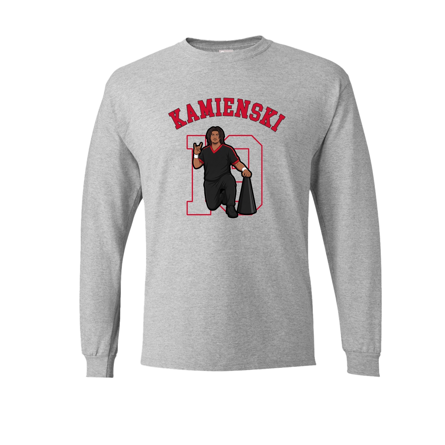Long Sleeve Tee — Shirsey Arch in Grey