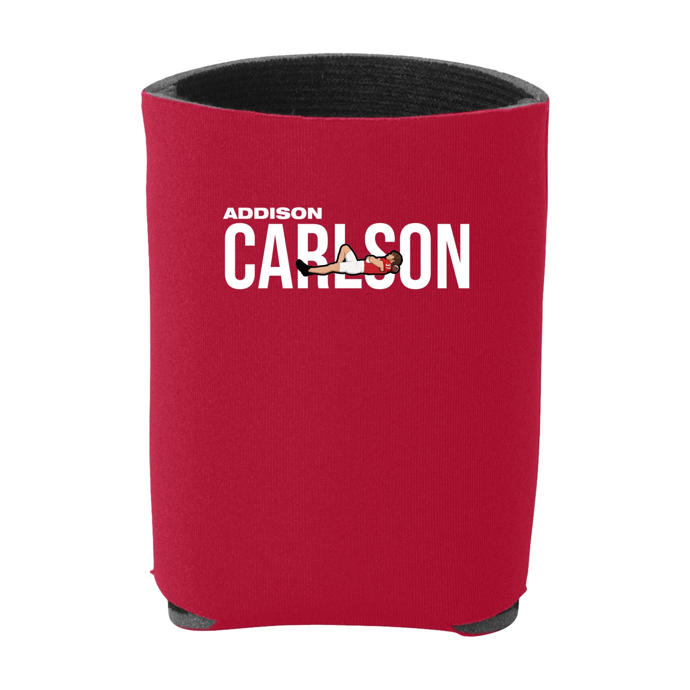 Can Holder — Player Name in Red