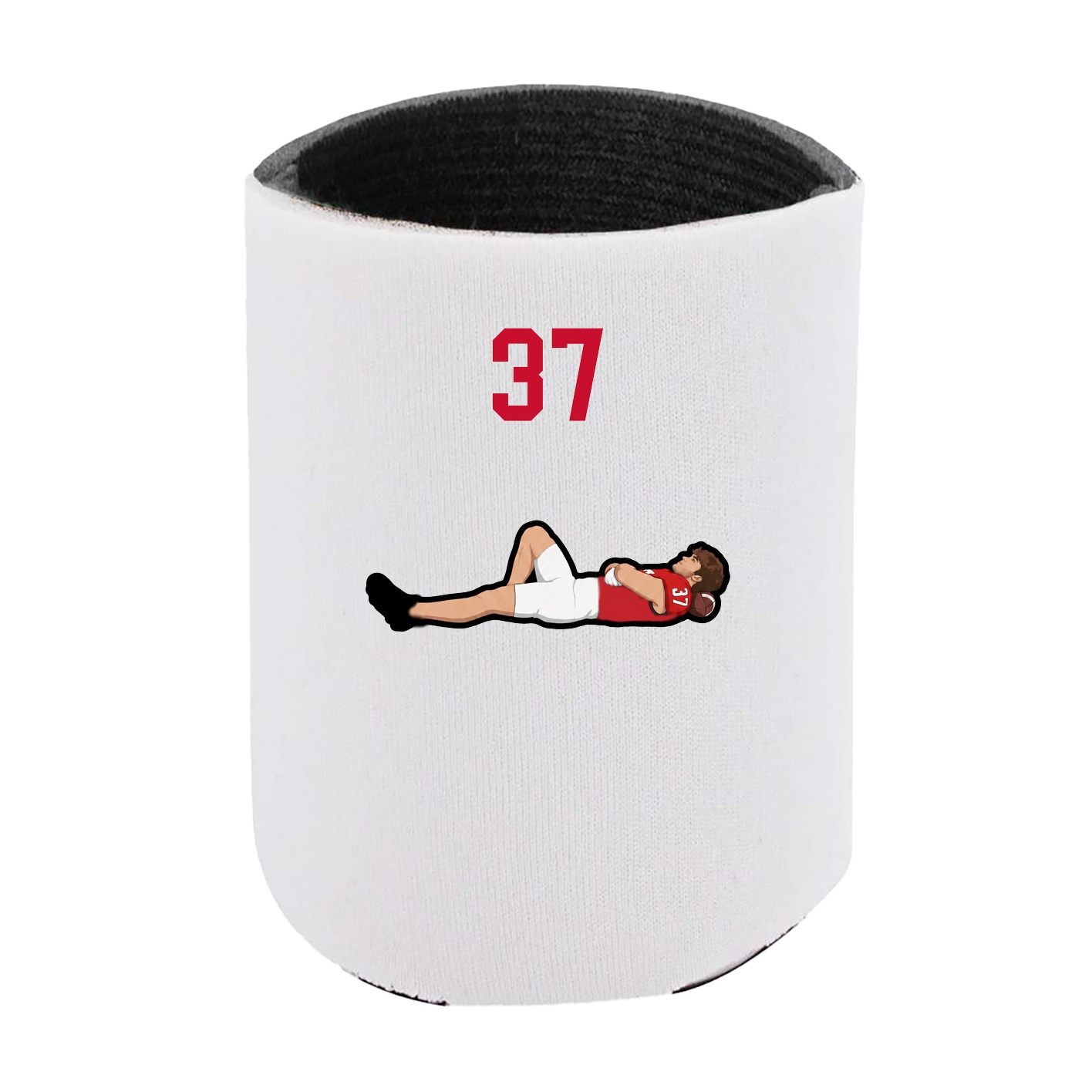 Can Holder — Number Top in White