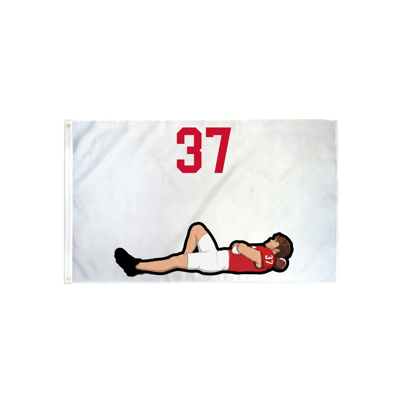 3x5 Flag — Number Top in Classic