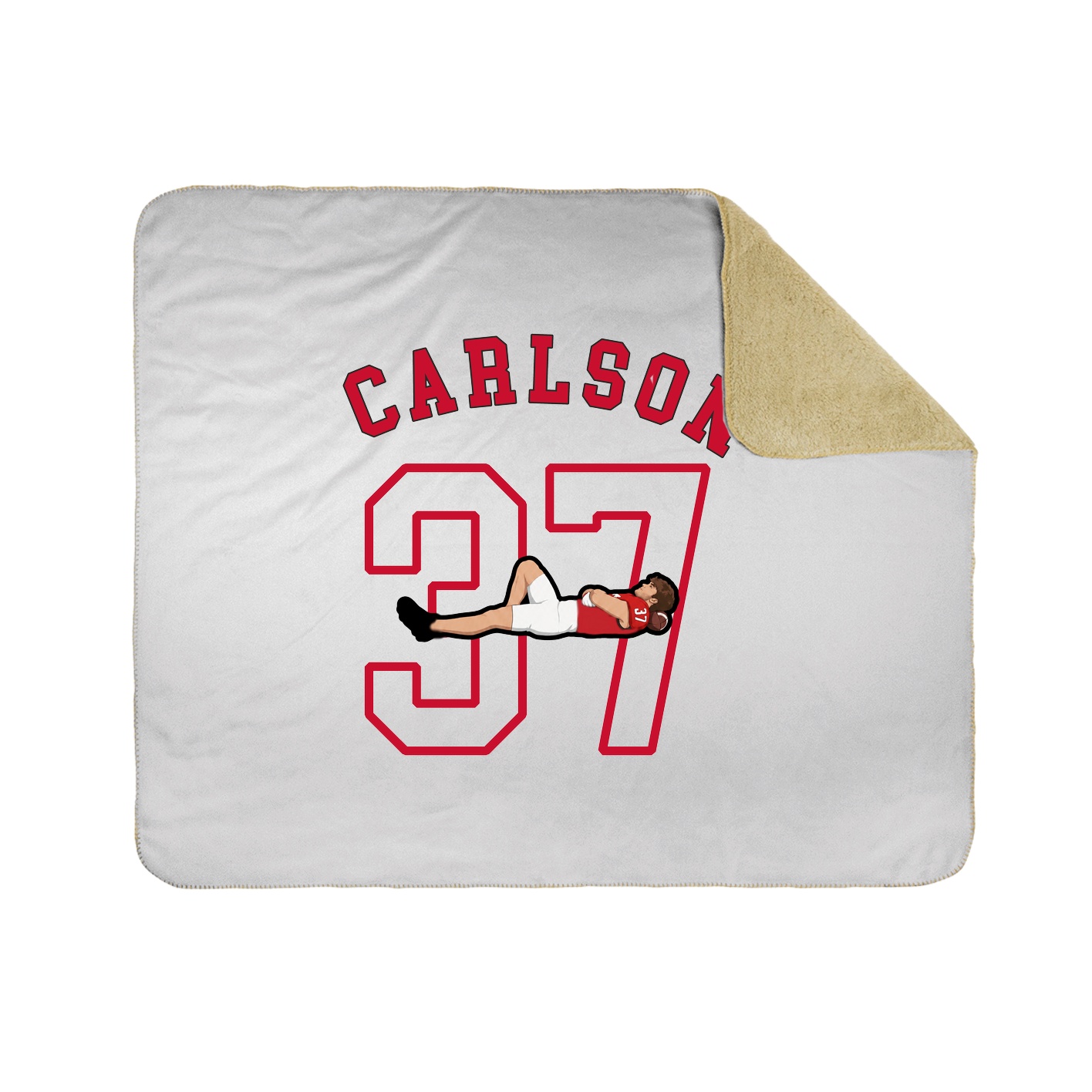 Throw Blanket — Shirsey Arch in White