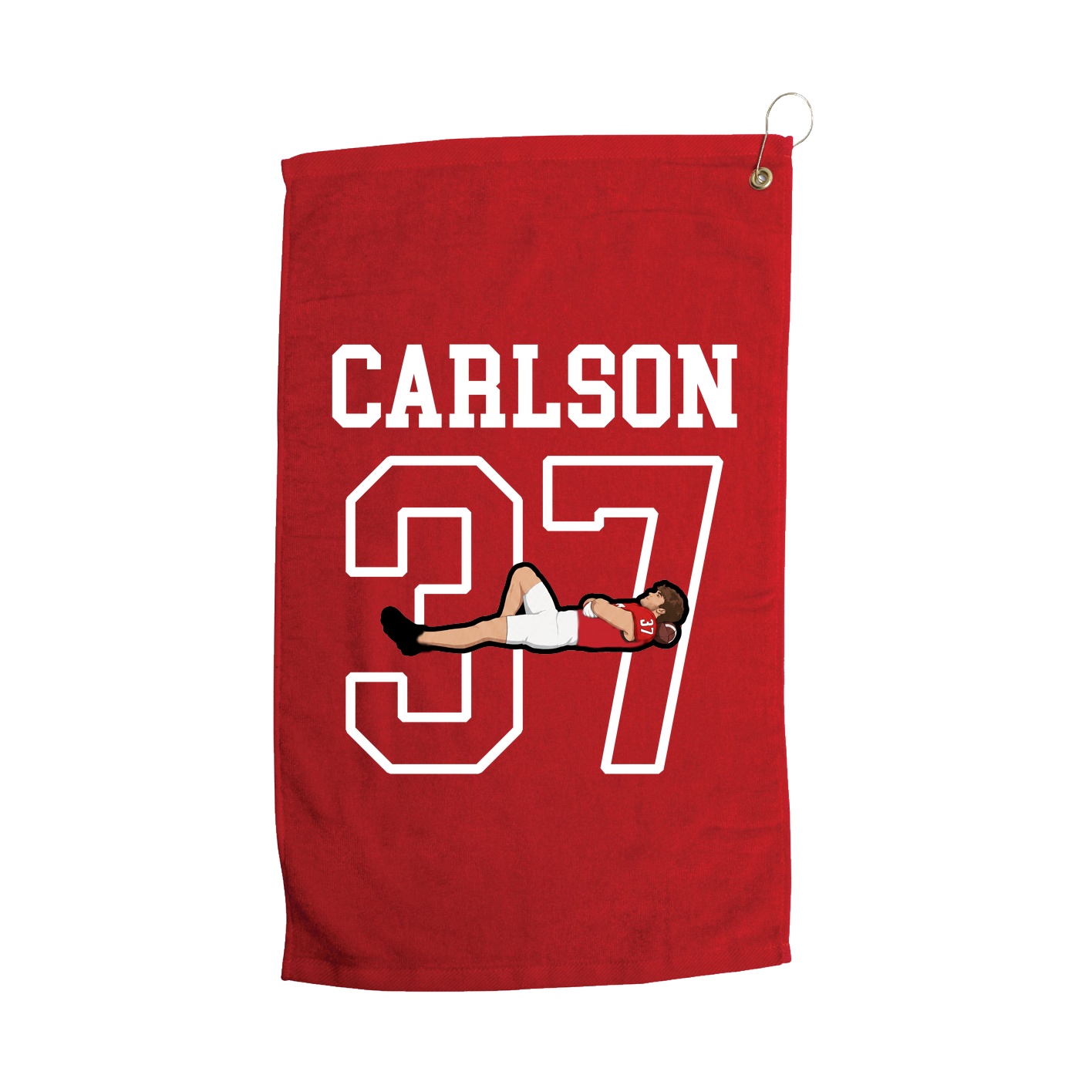 Golf Towel — Shirsey in Red