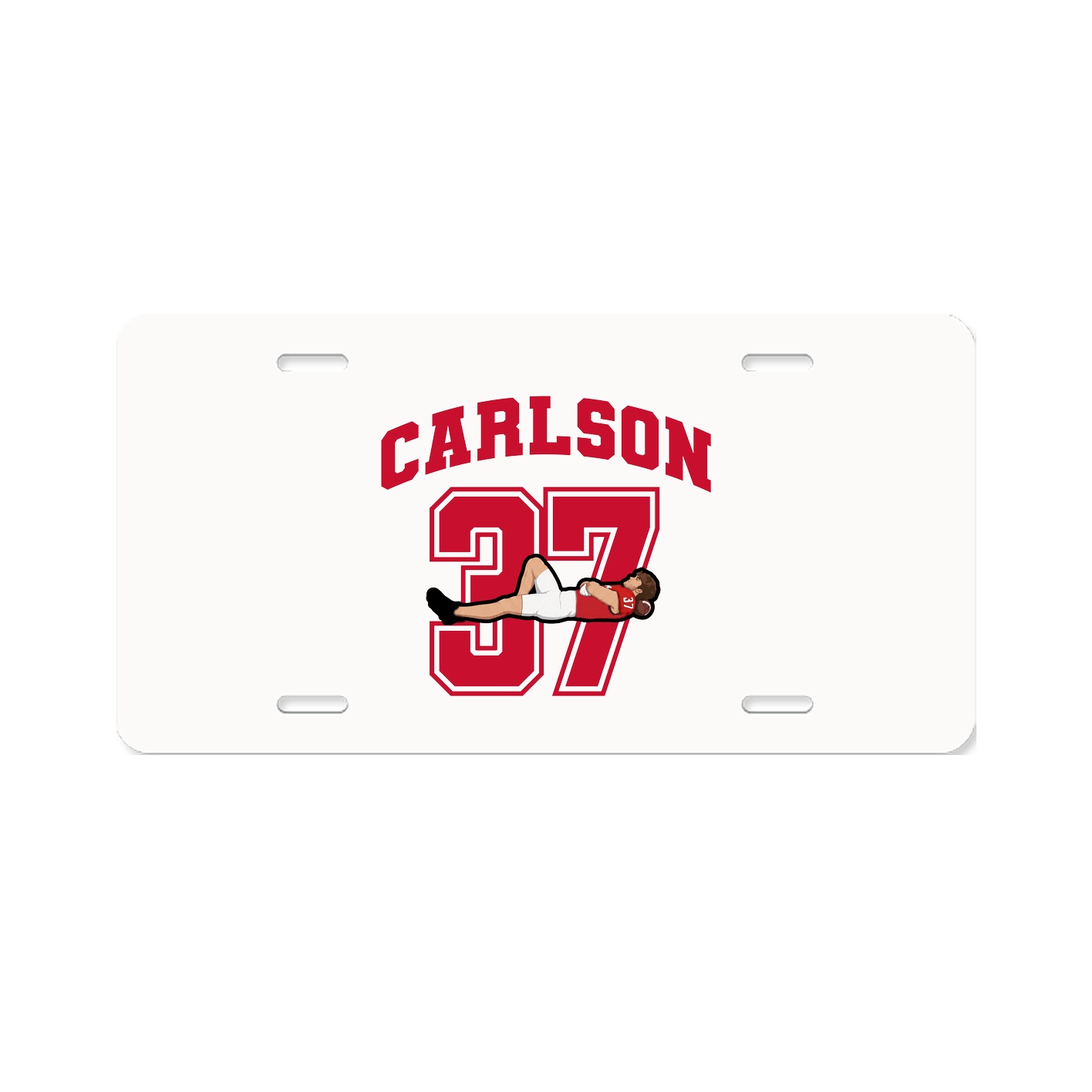 License Plate — Number in Classic
