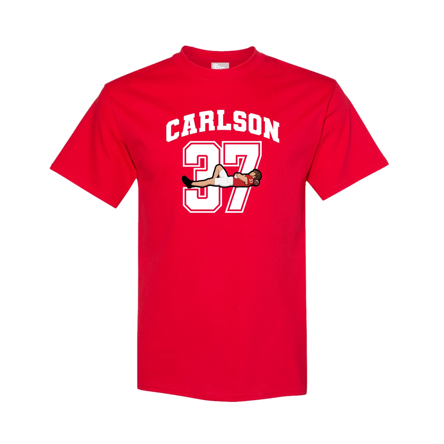 Tee — Number in Red
