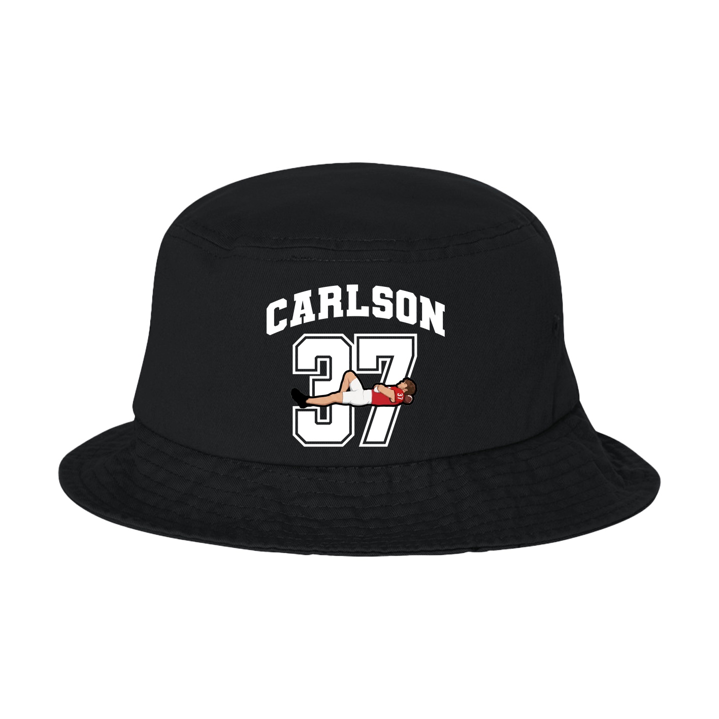 Bucket Cap — Number in Black