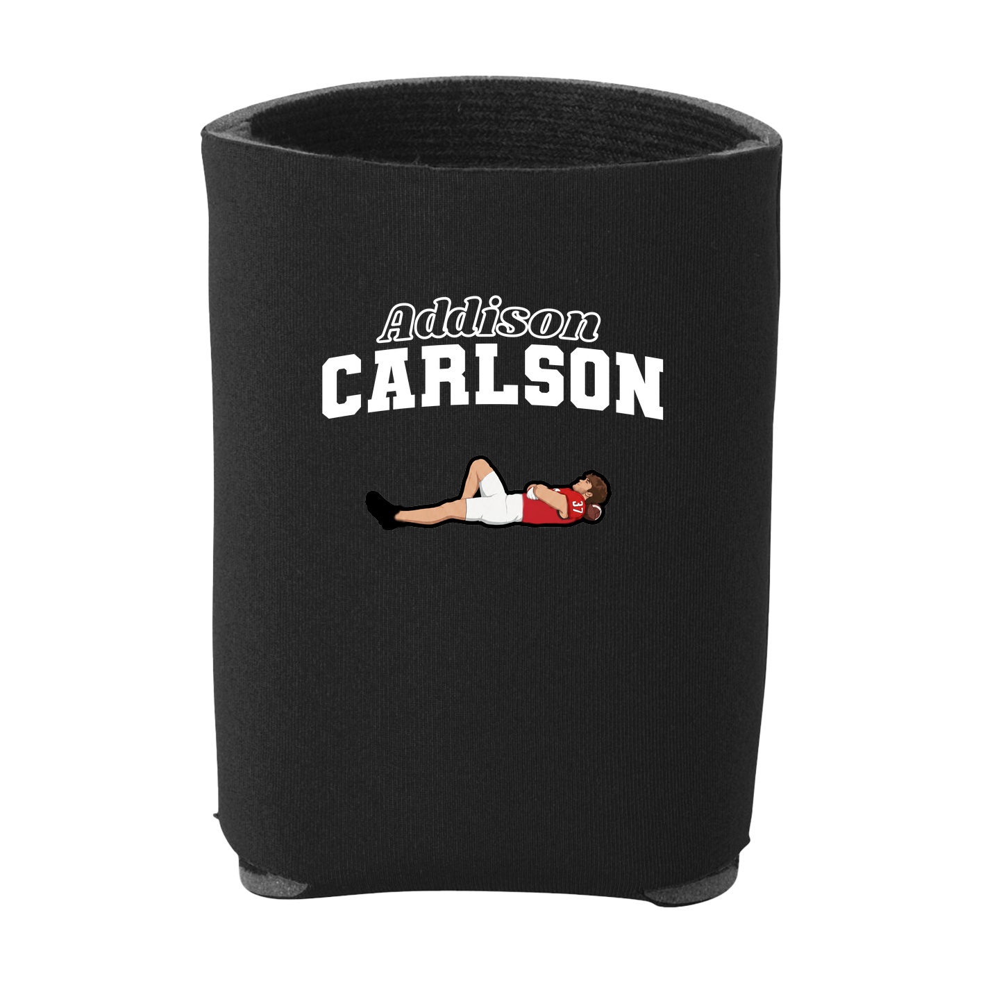 Can Holder — Name Arch in Black