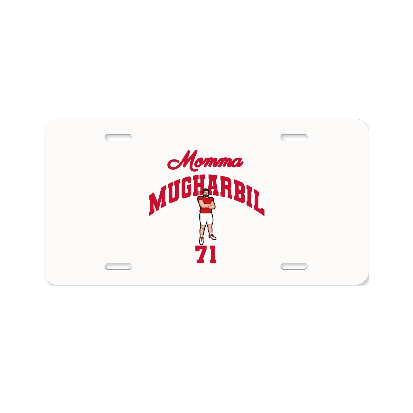 License Plate — Mothers Day Arch in Classic