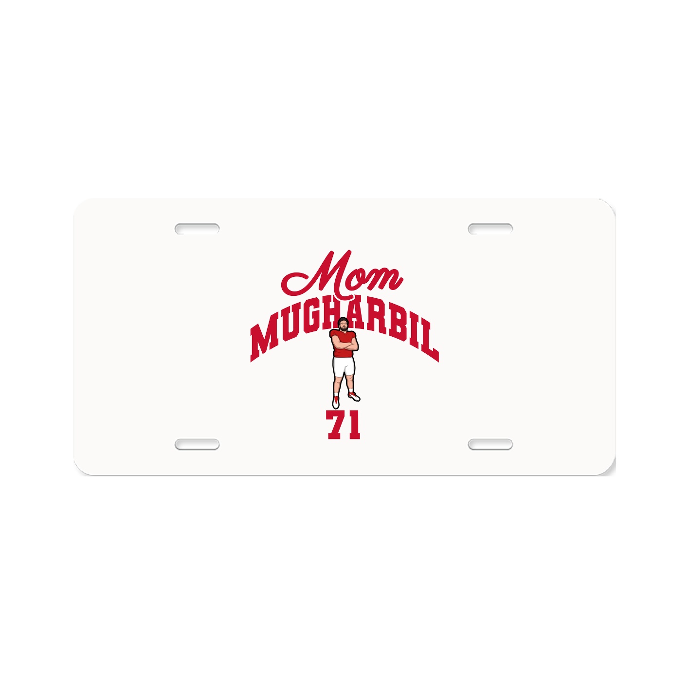 License Plate — Mothers Day Arch in Classic