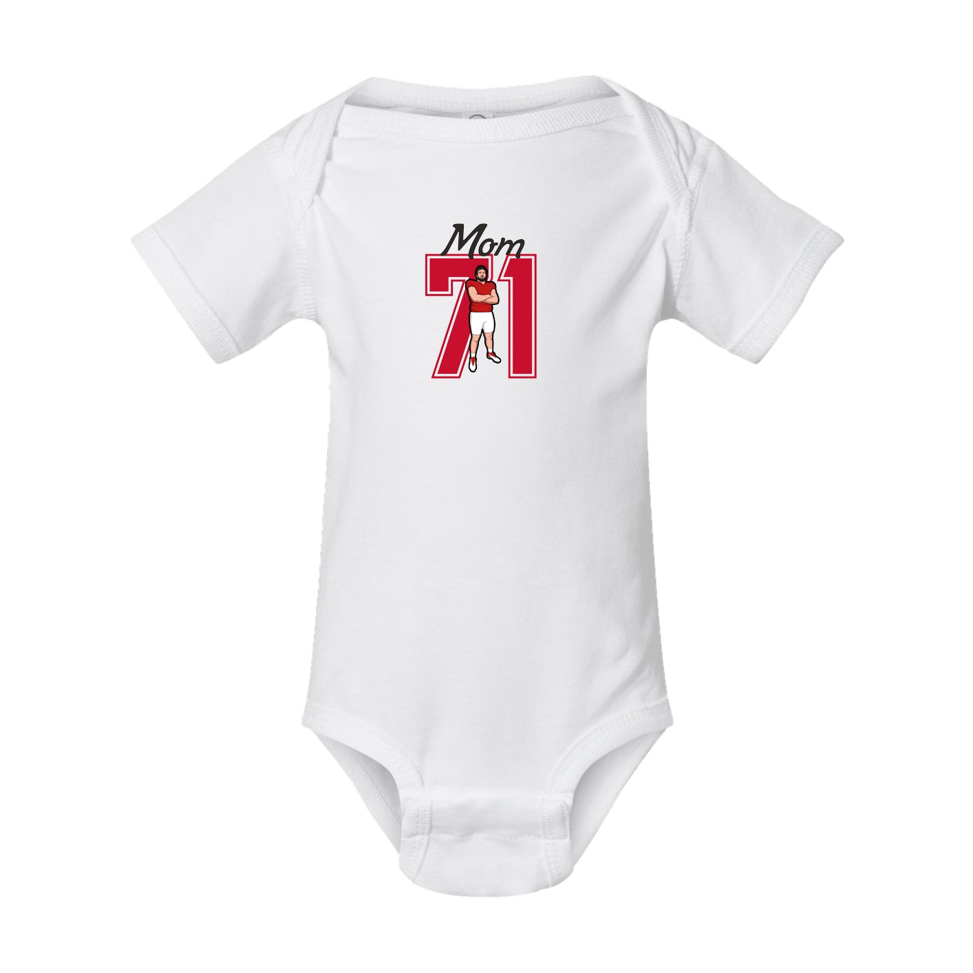 Baby Onesie — Mothers Day Shirsey in White