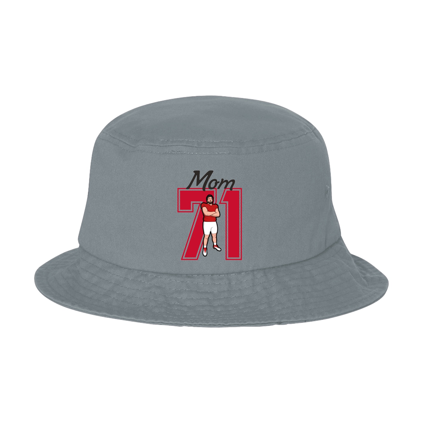 Bucket Cap — Mothers Day Shirsey in Grey