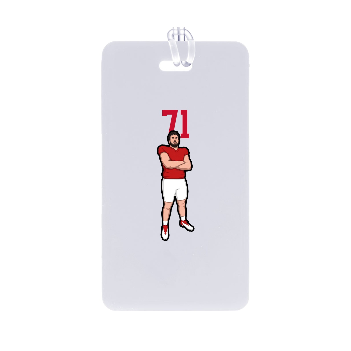 Bag Tag — Number Top in Classic