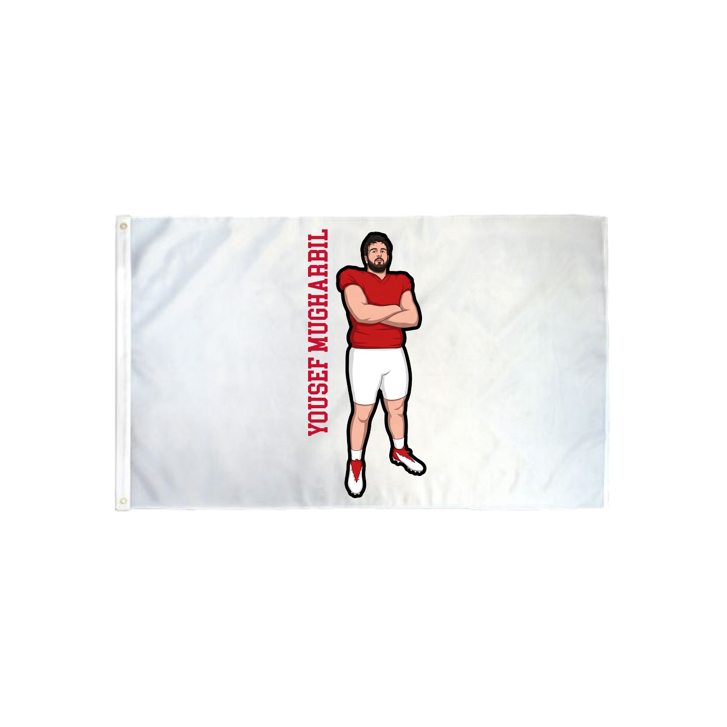 3x5 Flag — Name Vertical in Classic