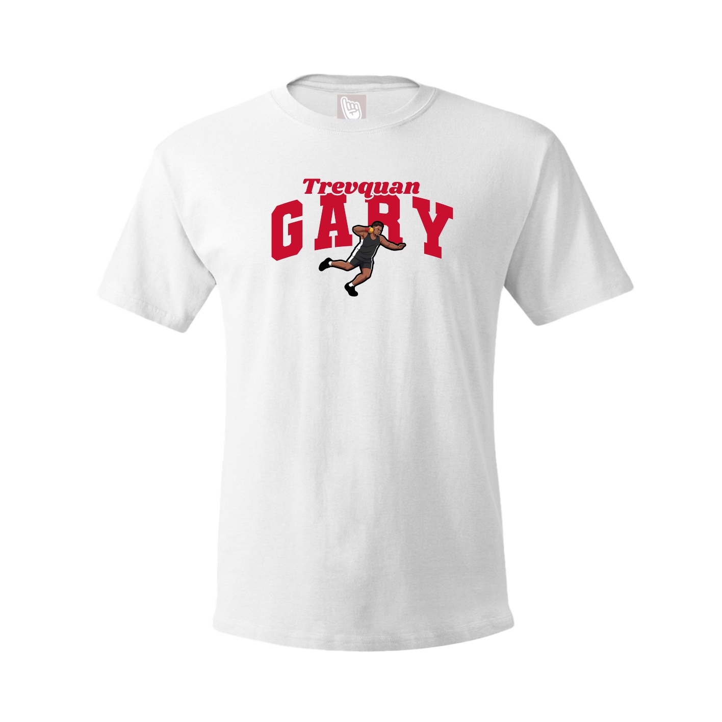 Youth Tee — Signature Arch in White