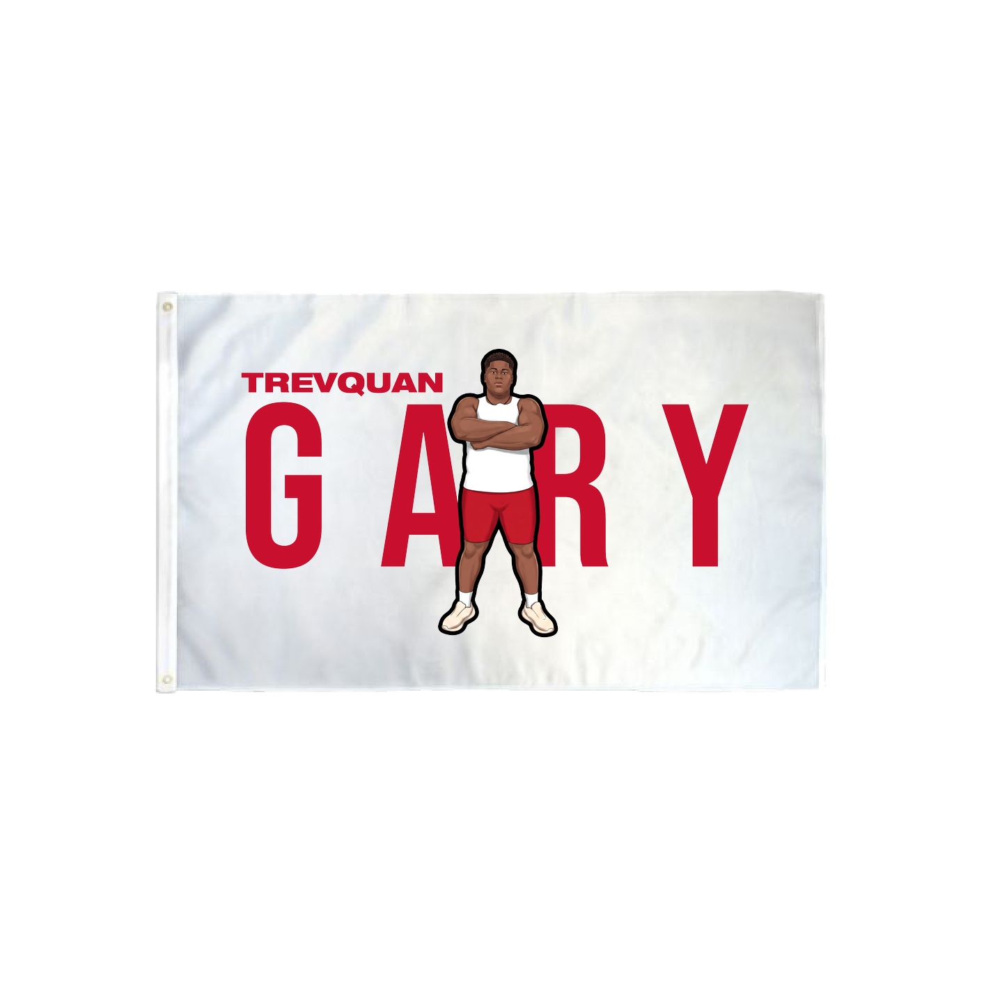 3x5 Flag — Player Name in Classic