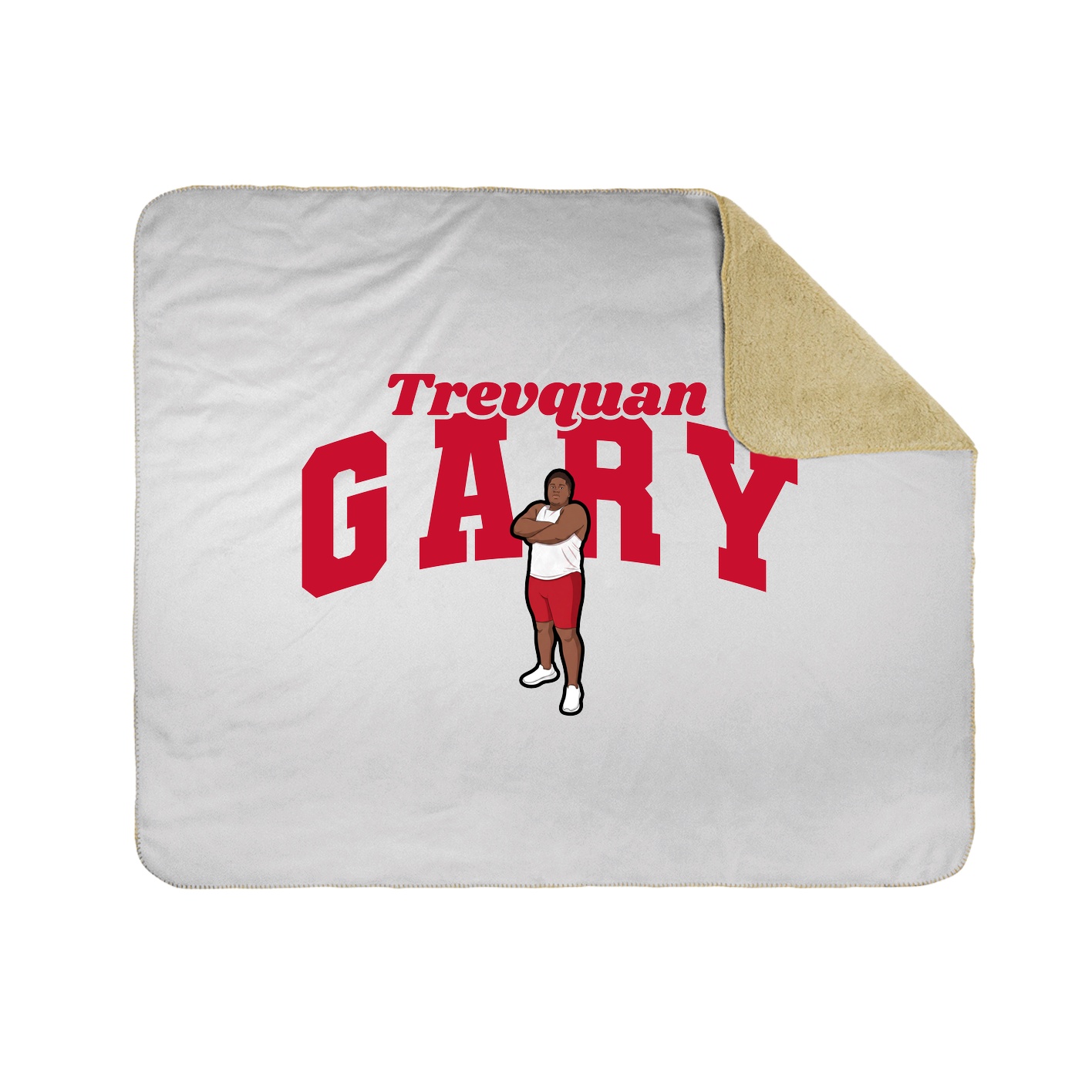 Throw Blanket — Signature Arch in White