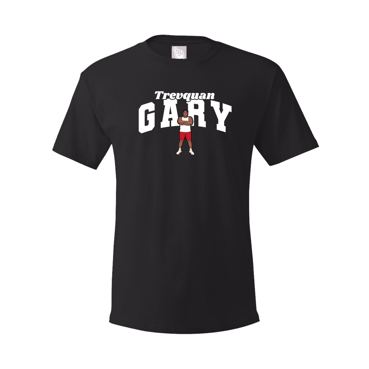 Youth Tee — Signature Arch in Black