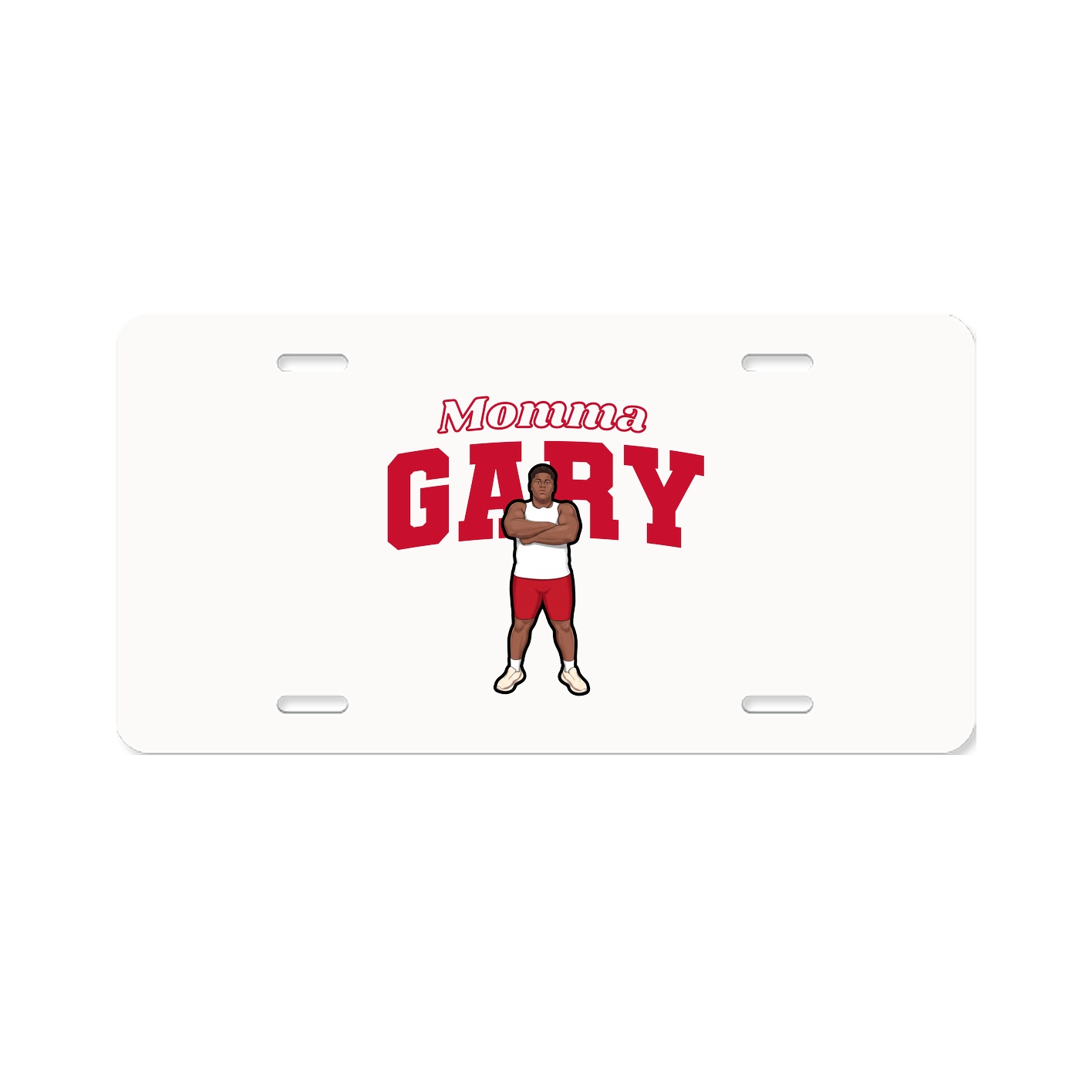 License Plate — Mothers Day Block in Classic
