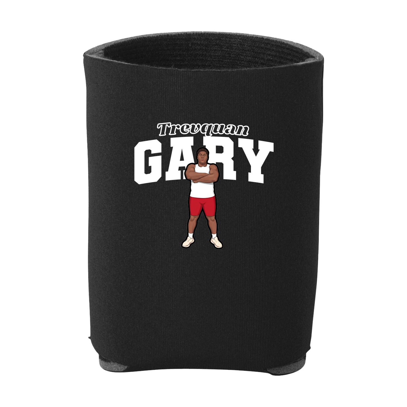 Can Holder — Name Arch in Black