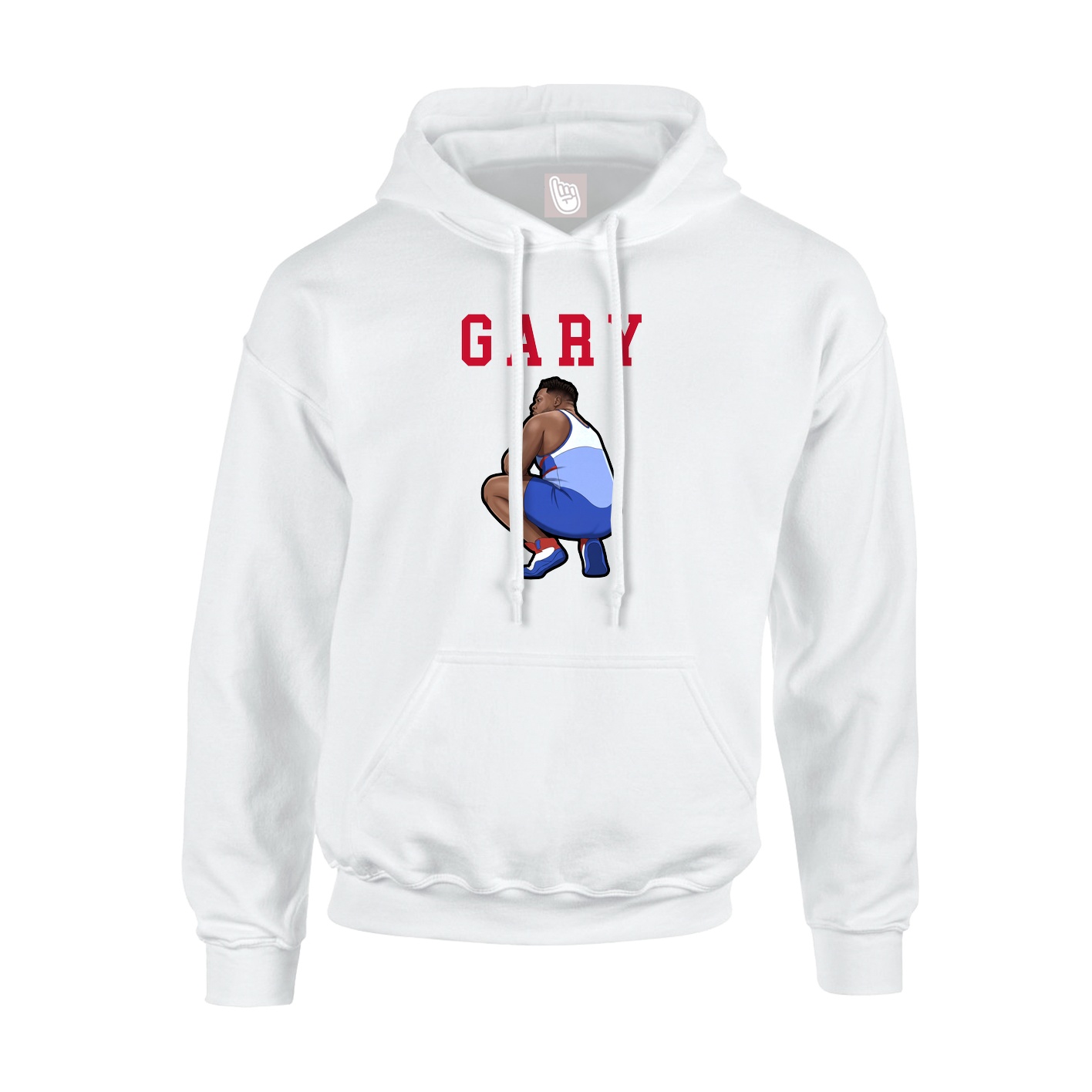 Youth Hoodie — Shirsey in White
