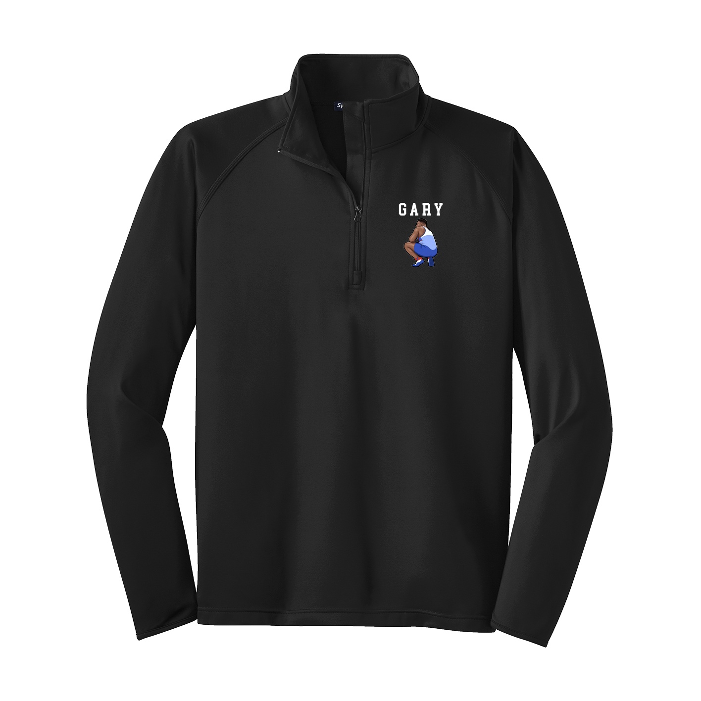 Q-Zip Pullover — Shirsey in Black