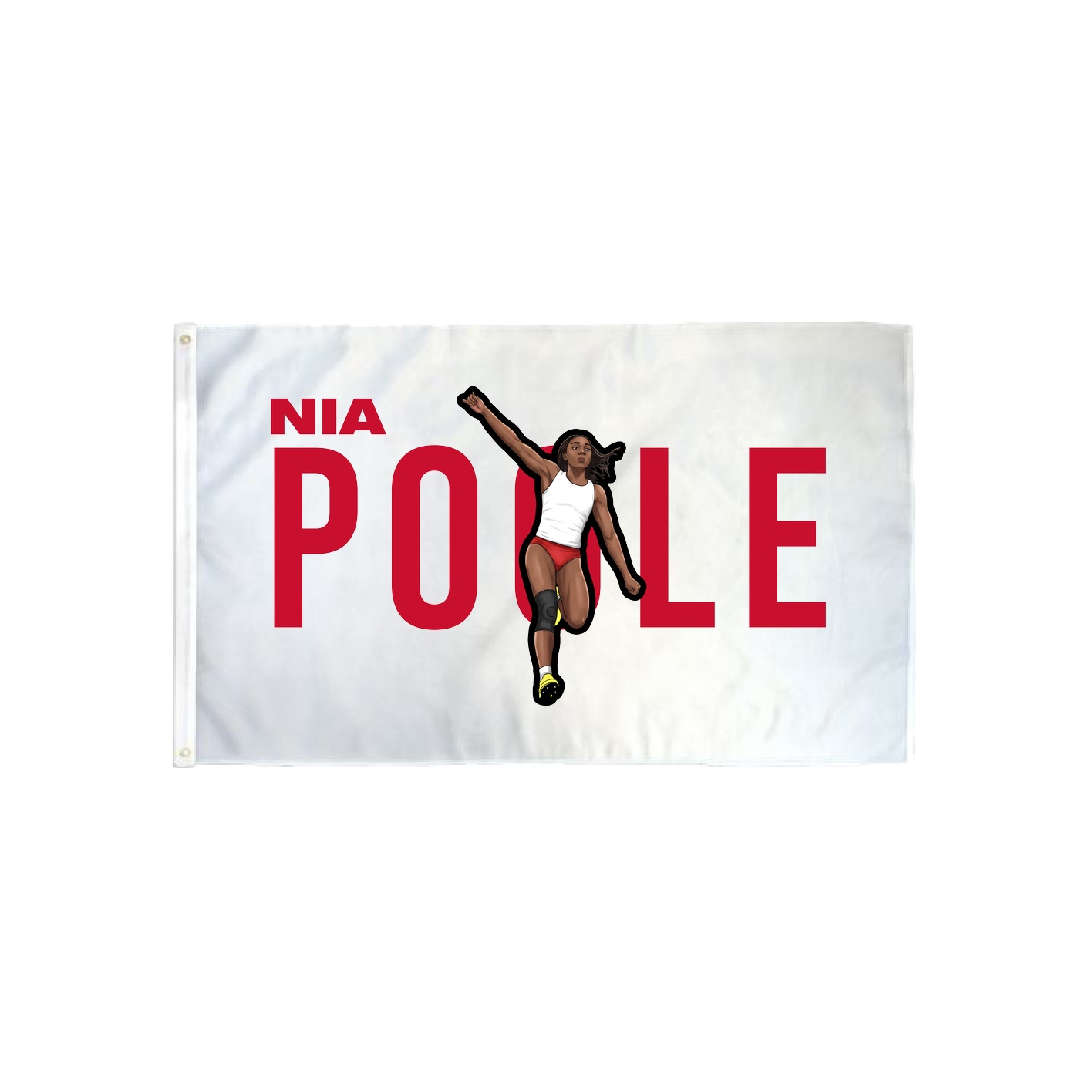 3x5 Flag — Player Name in Classic
