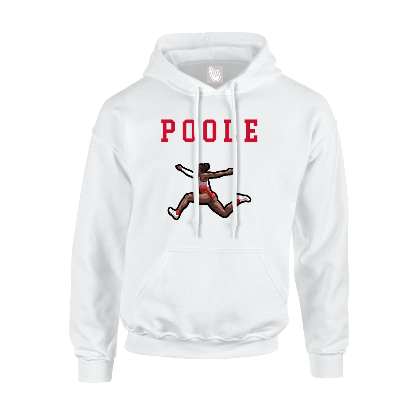 Hoodie — Shirsey in White